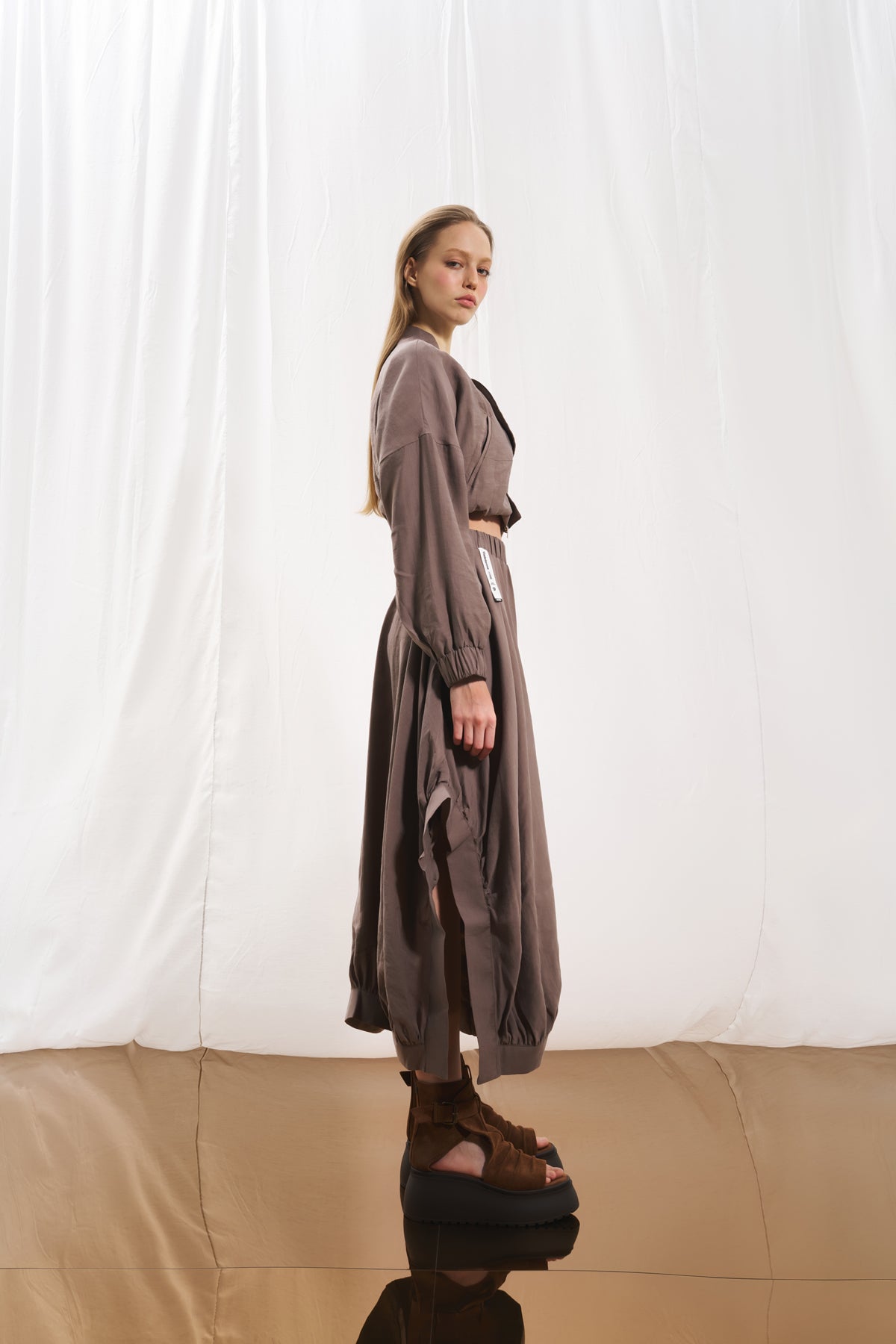 Mink Midi Skirt 17265