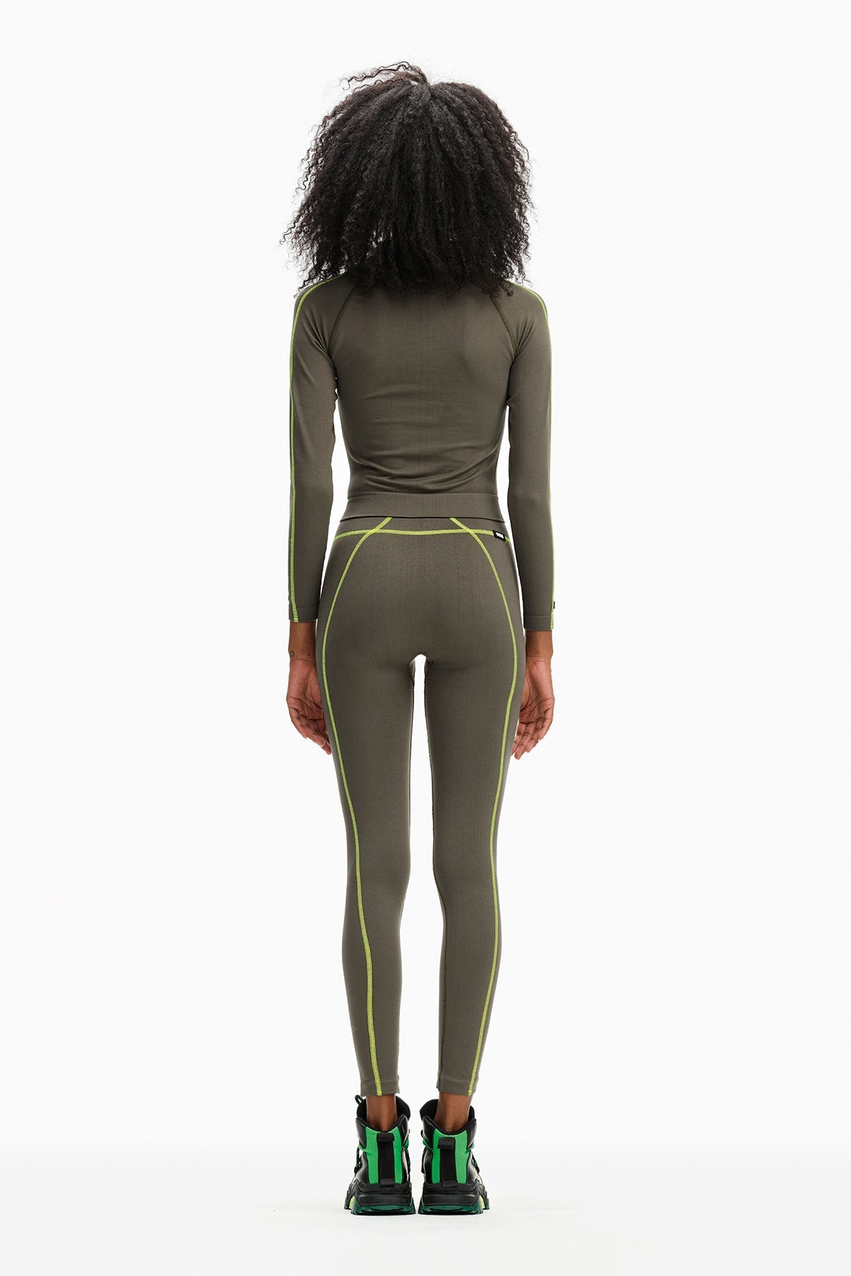 Kaki Leggings 10403