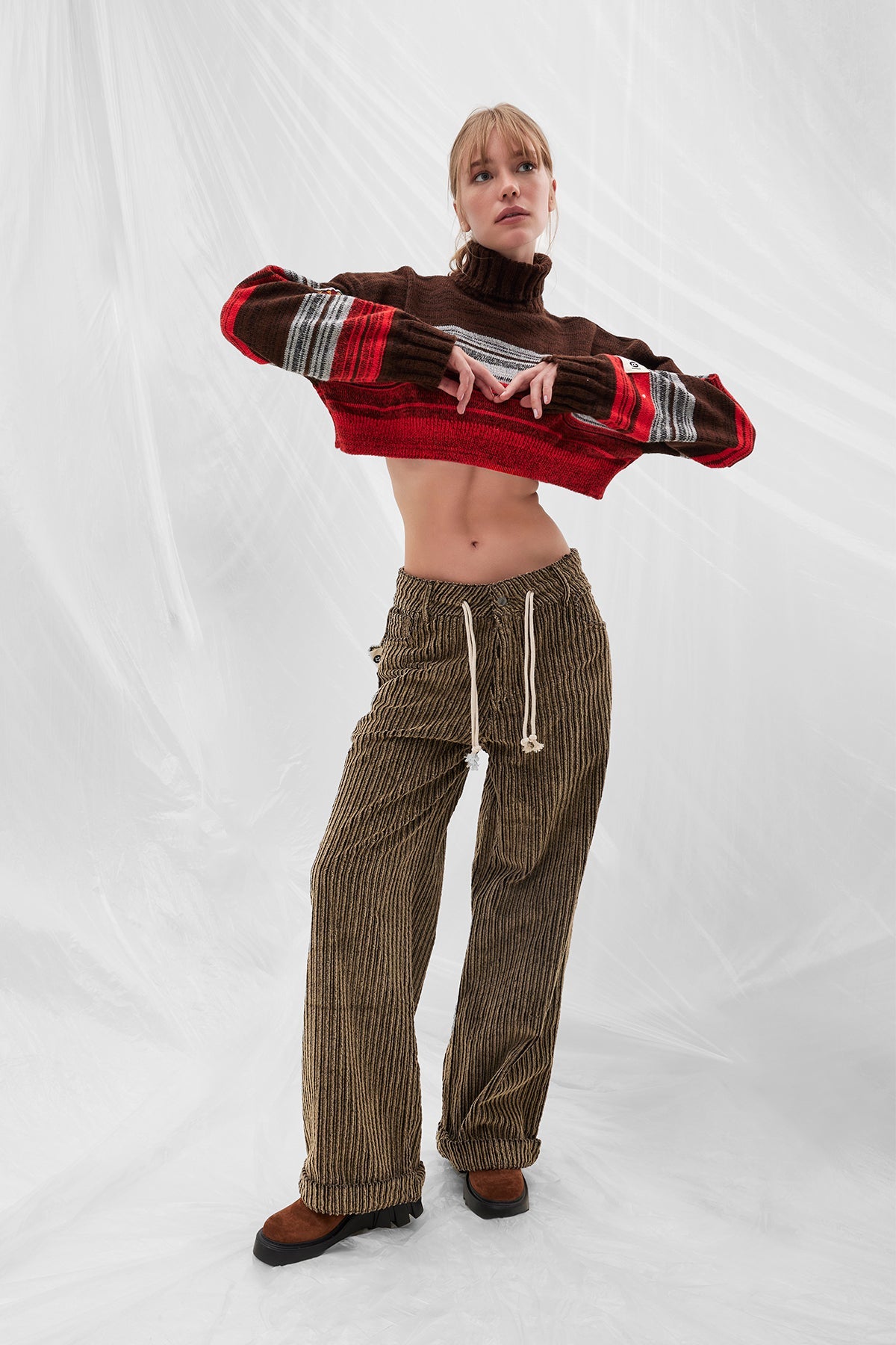 Multi Color Pullover 14017