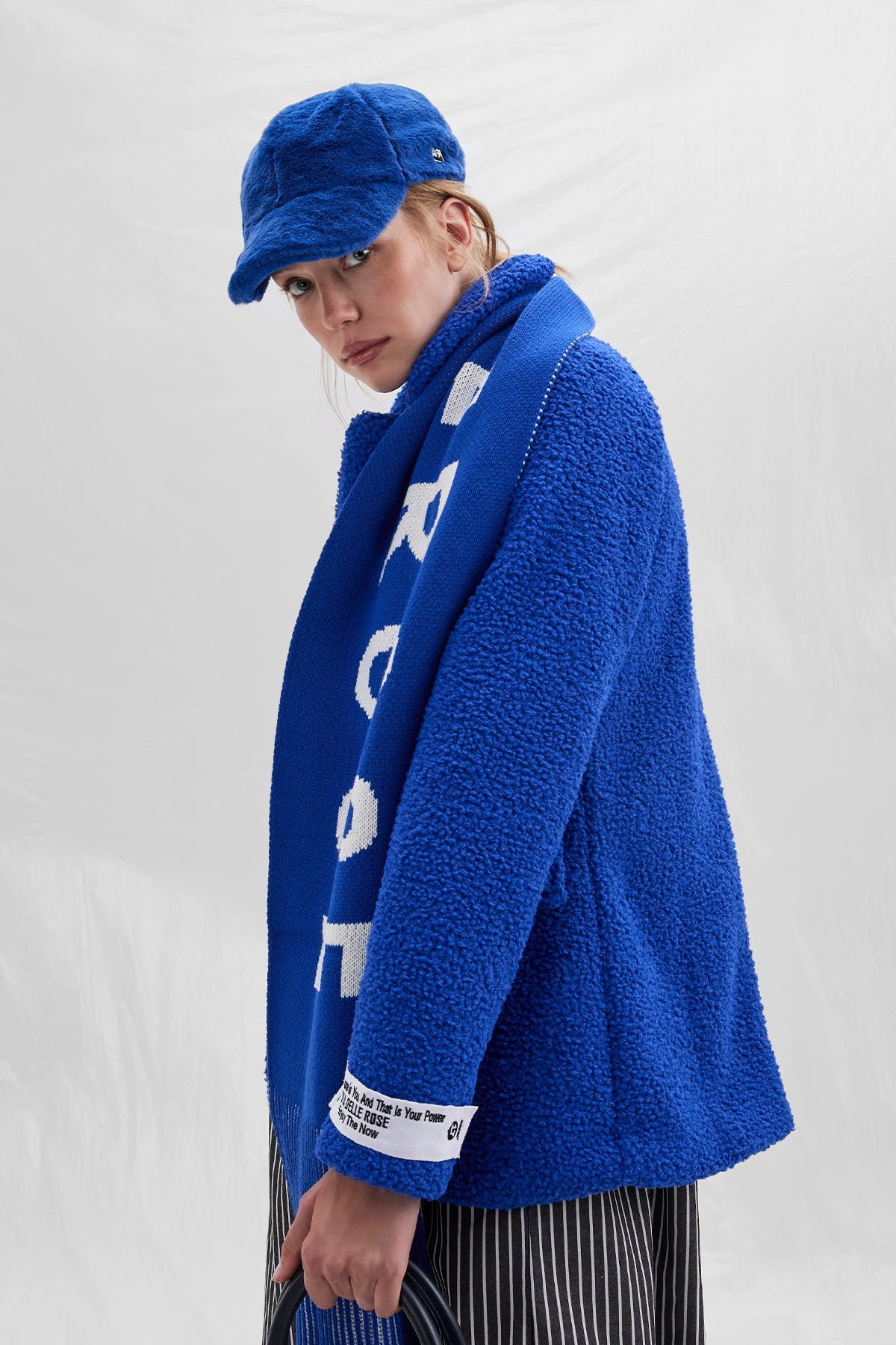 Royal/bianco Scarf Vw2414031