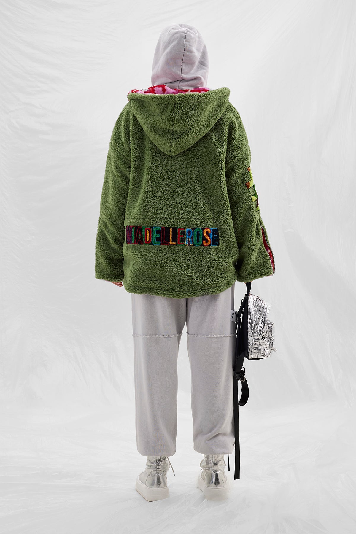 Multicolor Verde Blouson 14068