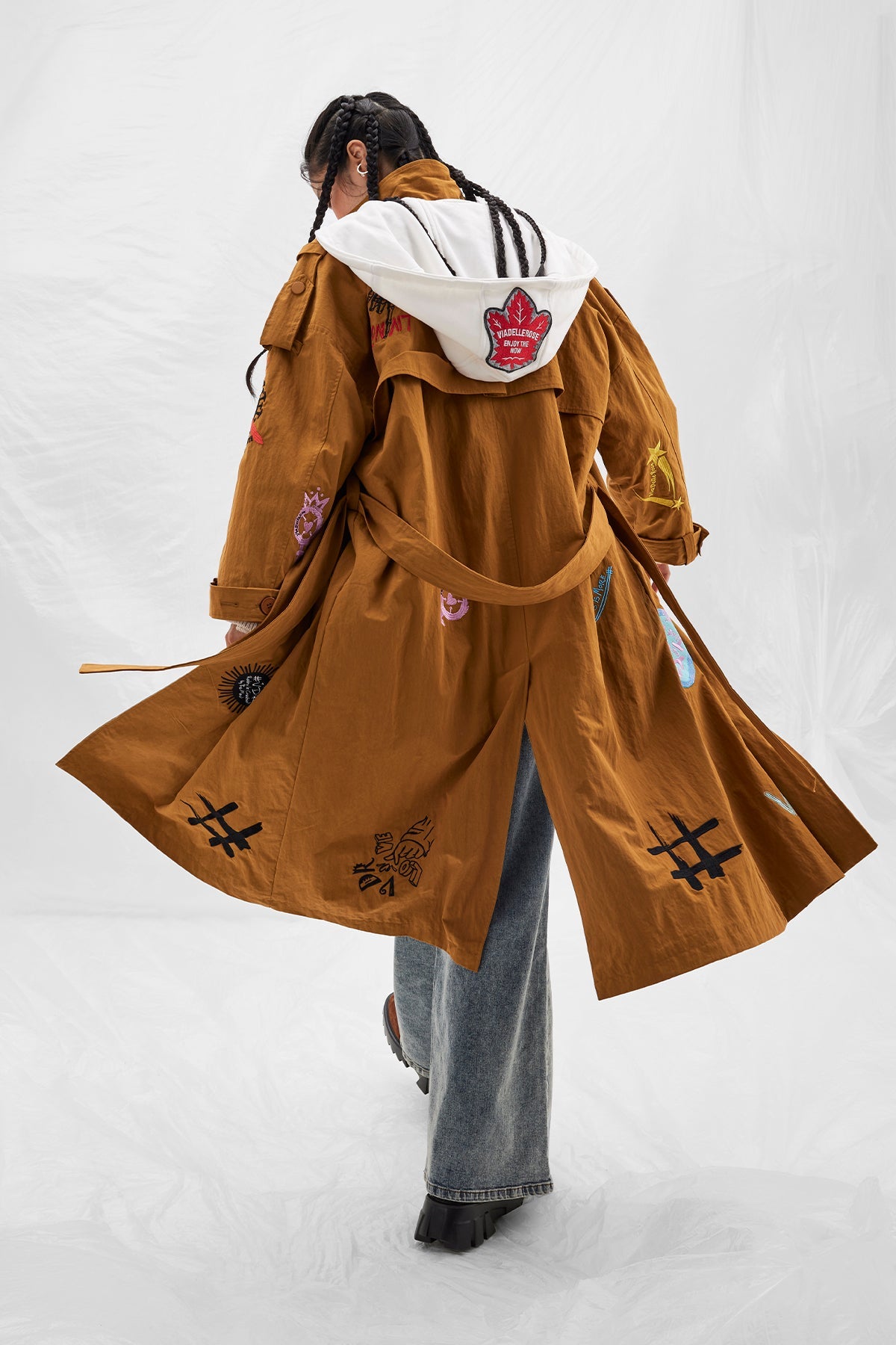 Senape Trench Coat 14185