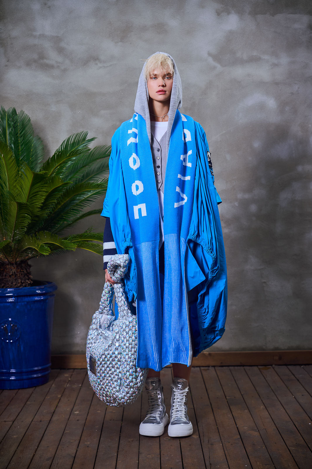 Azzurro Wind Coat 14241