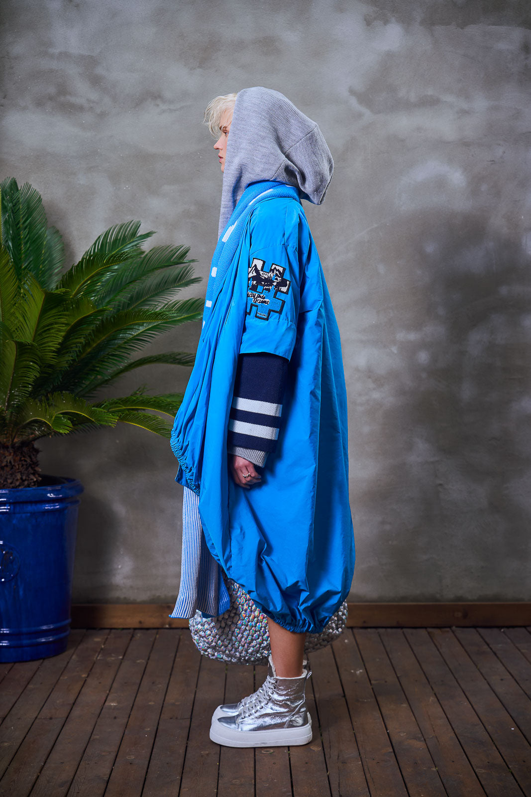 Azzurro Wind Coat 14241