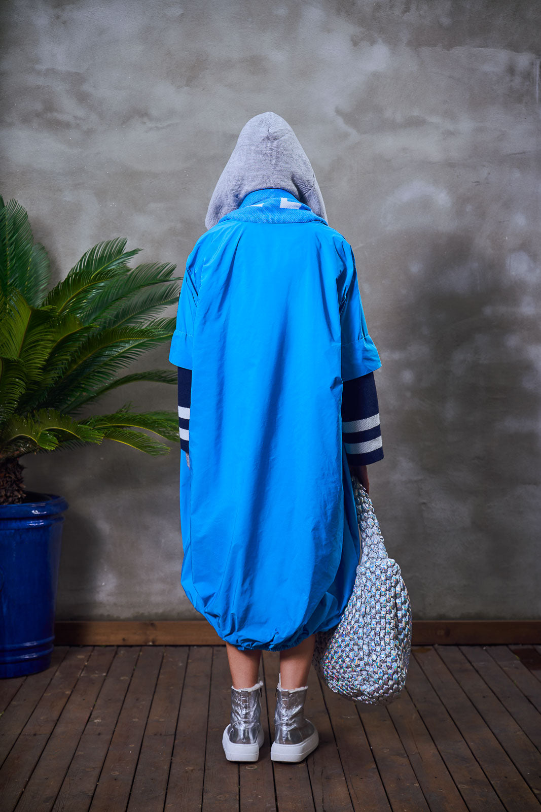 Azzurro Wind Coat 14241