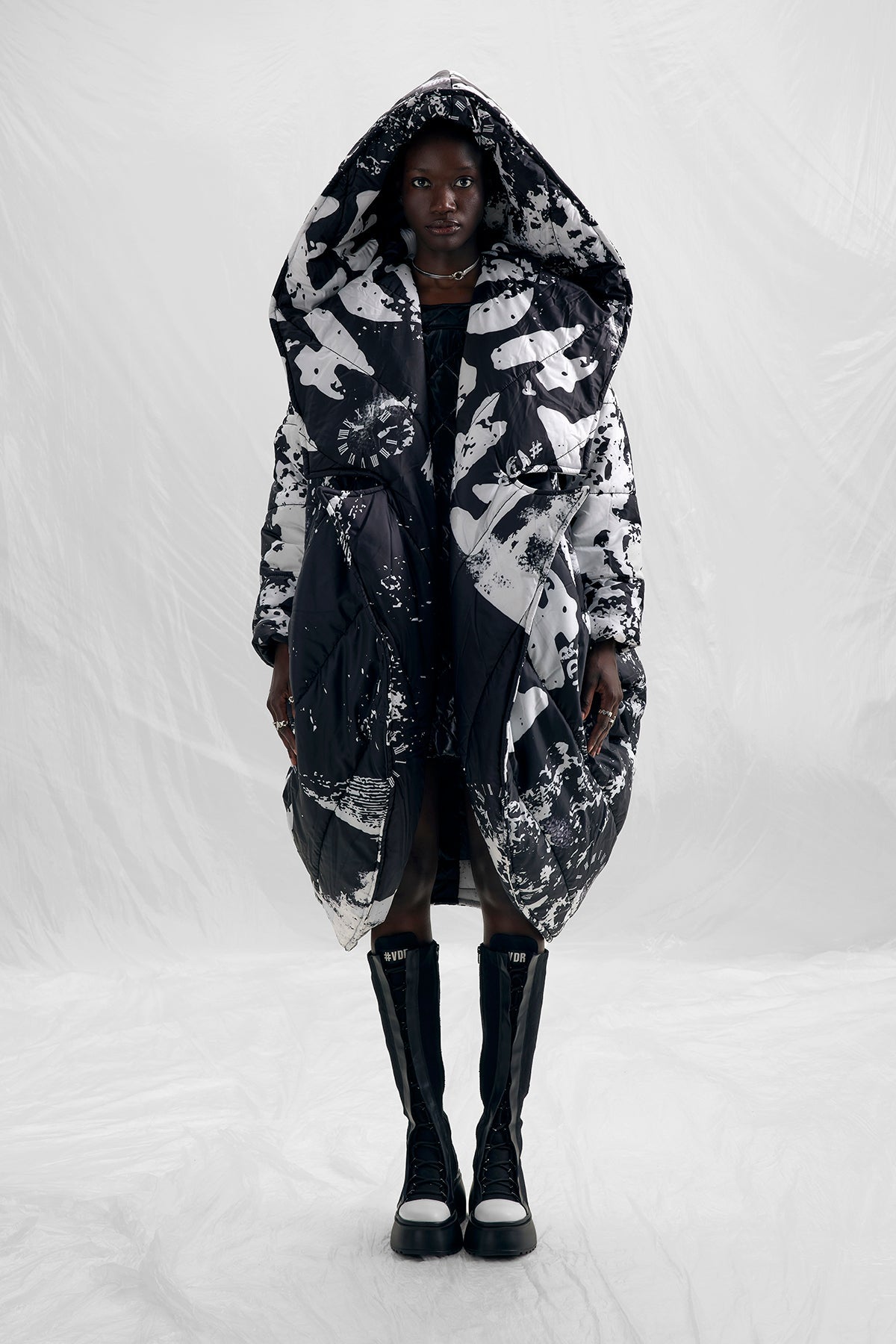 Nero Bianco Coat 14349