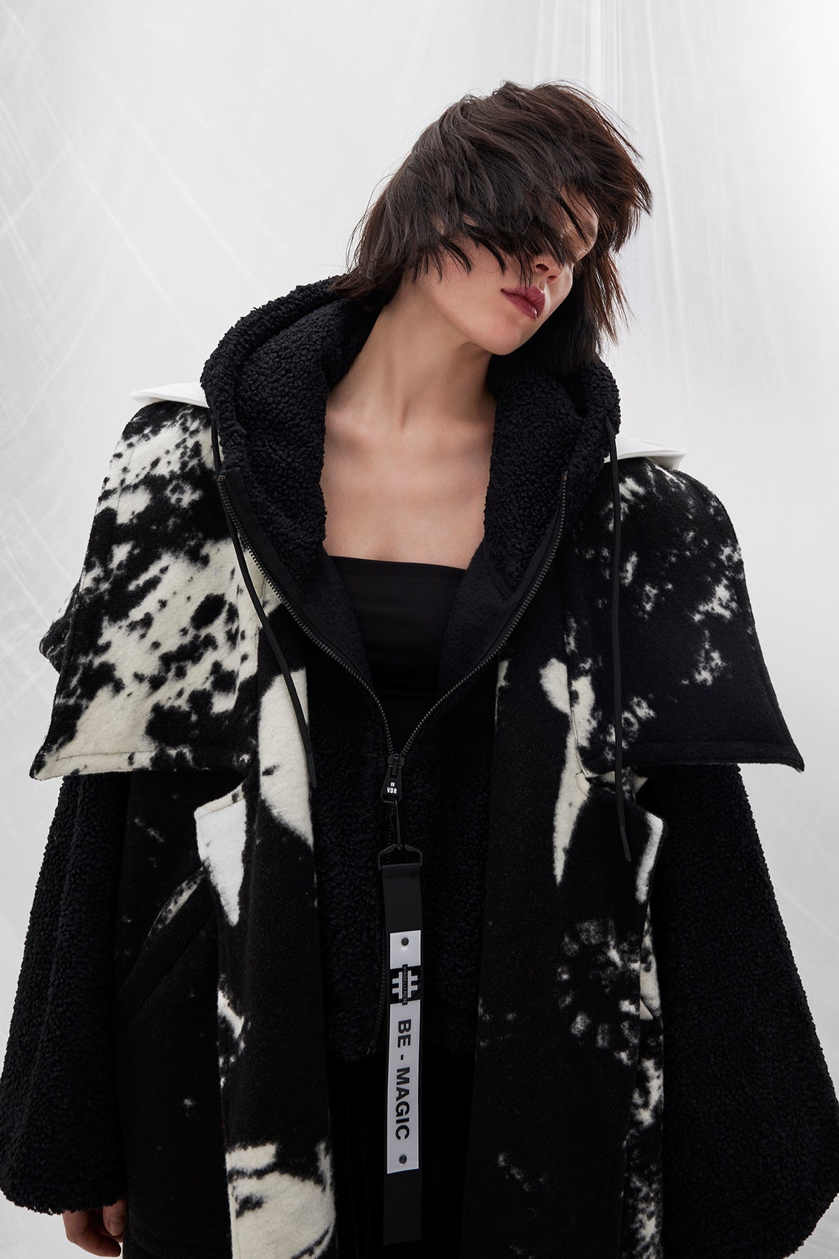 Nero Off White Coat 14366