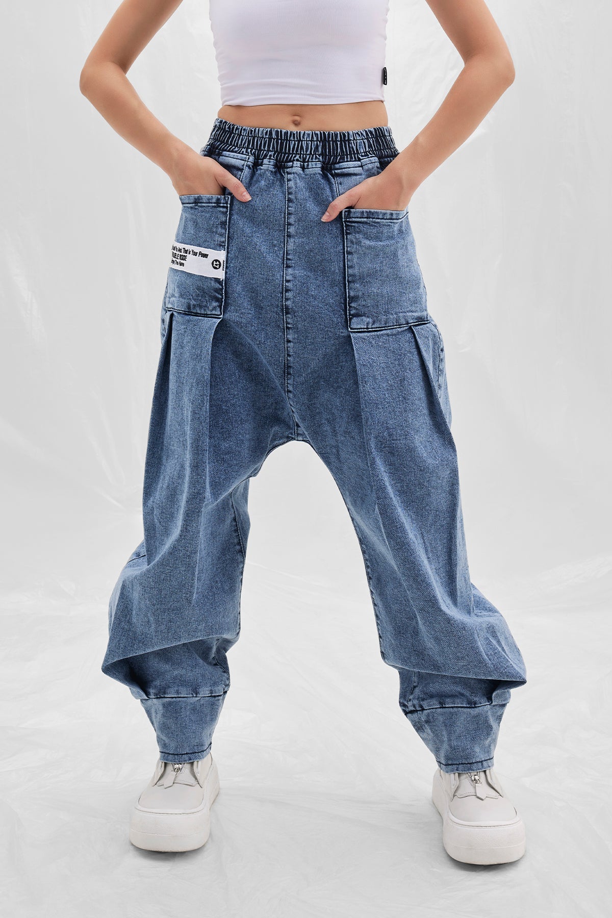 Light Indigo Pants 14476