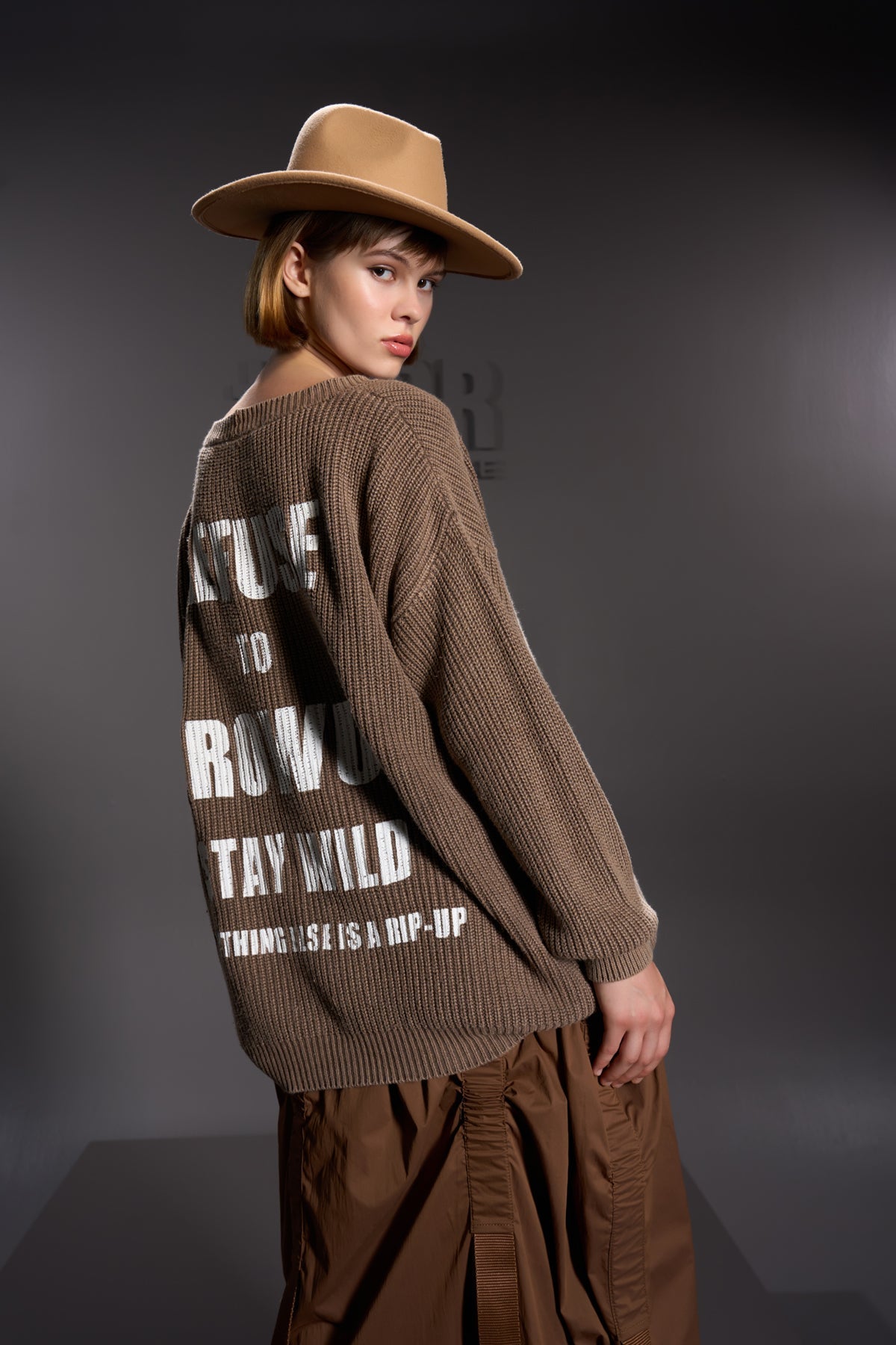 Tobacco Cardigan 16008