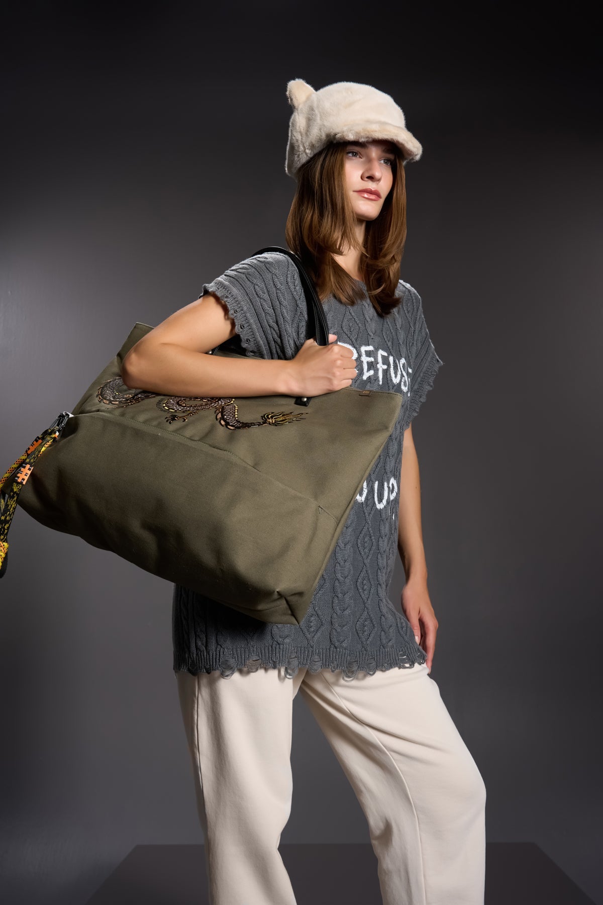 Antracite Pullover 16009