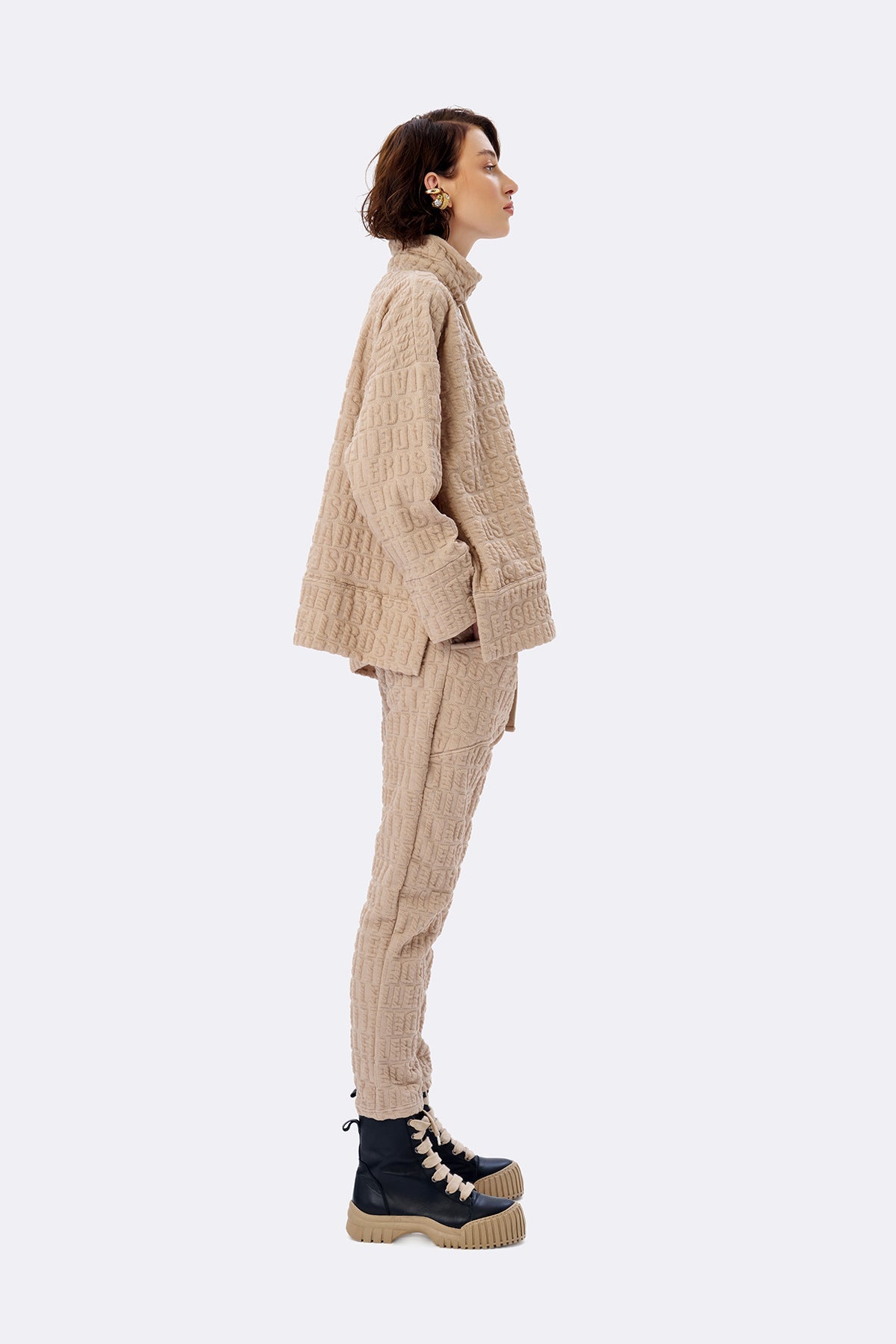 Beige Sw-shirt 16041