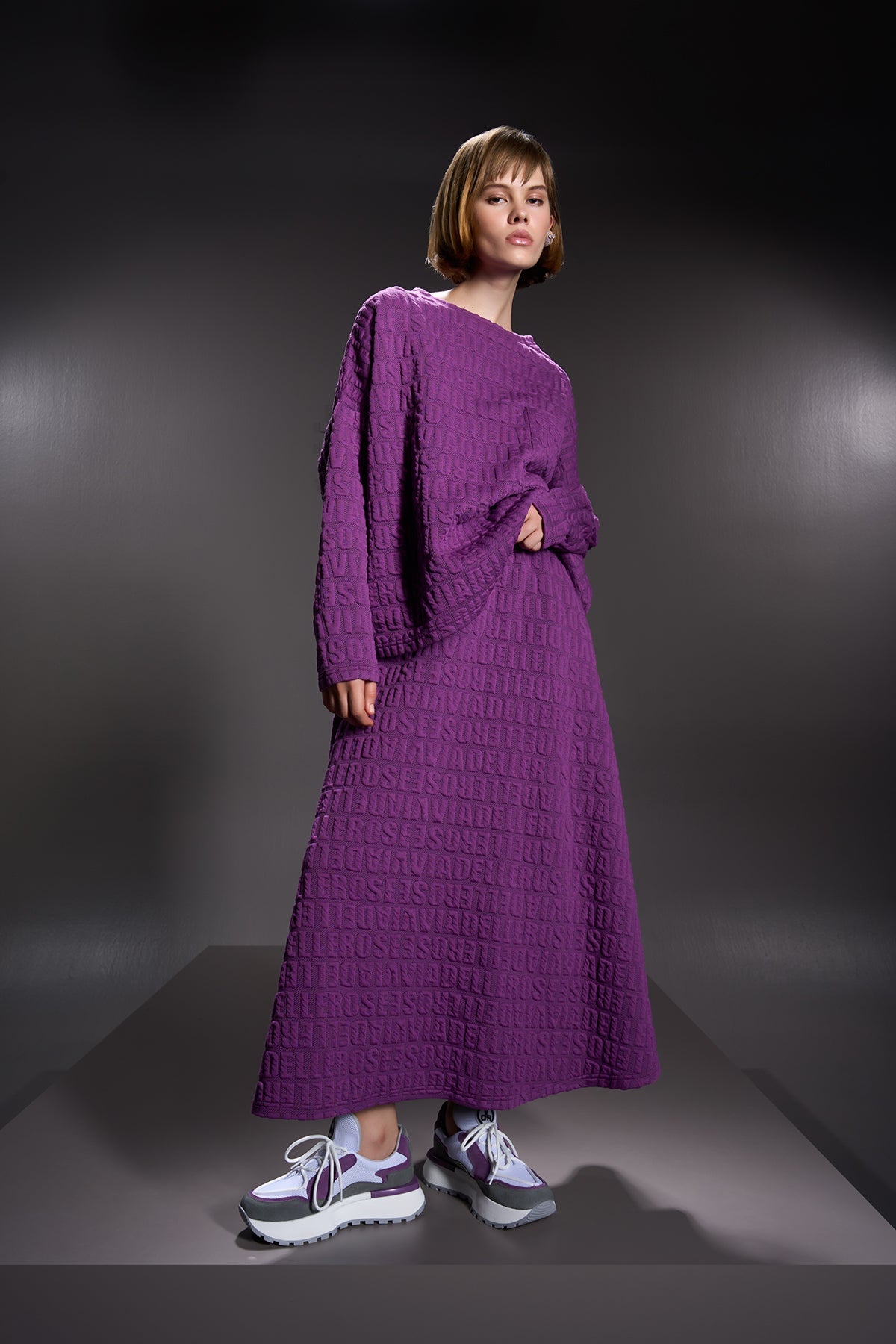 Purple Skirt 16044