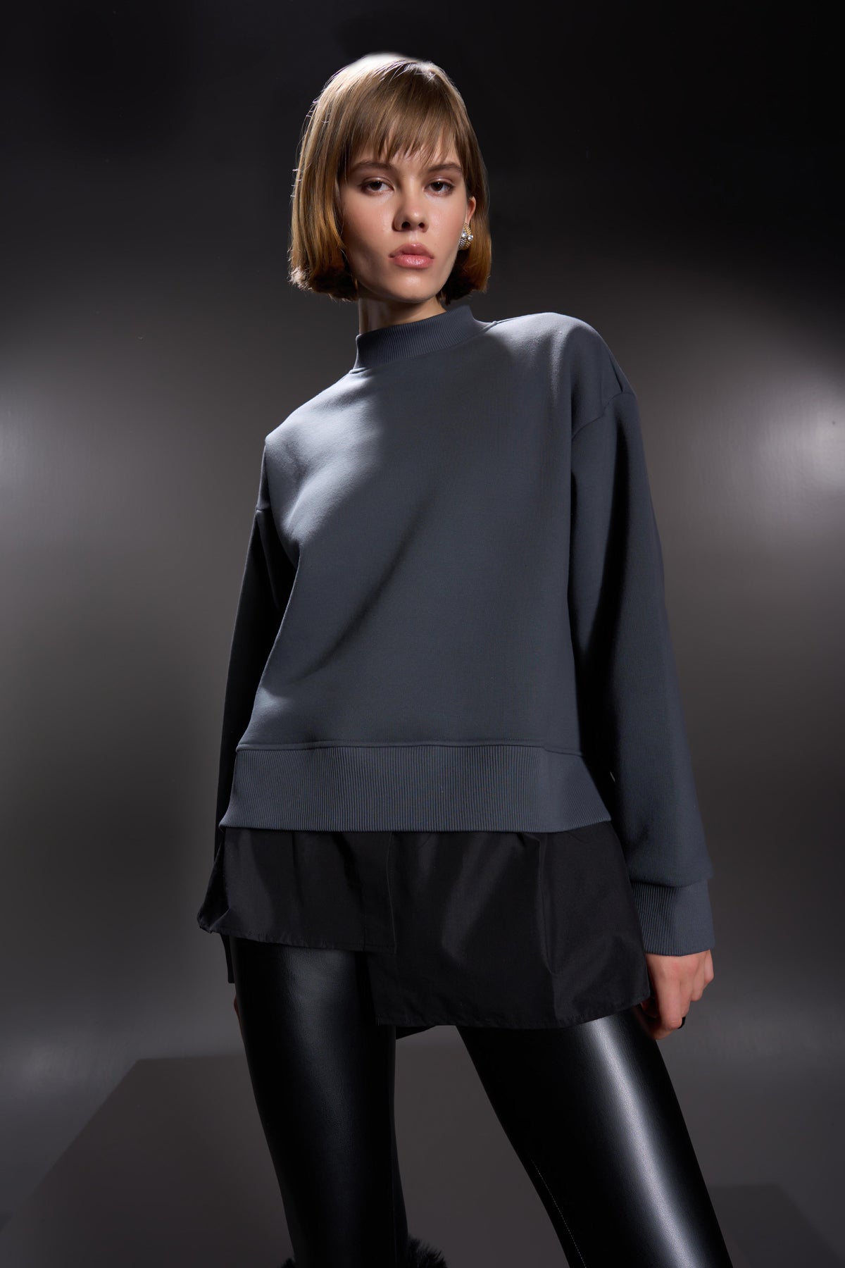 Antracite Nero Sw-shirt 16055