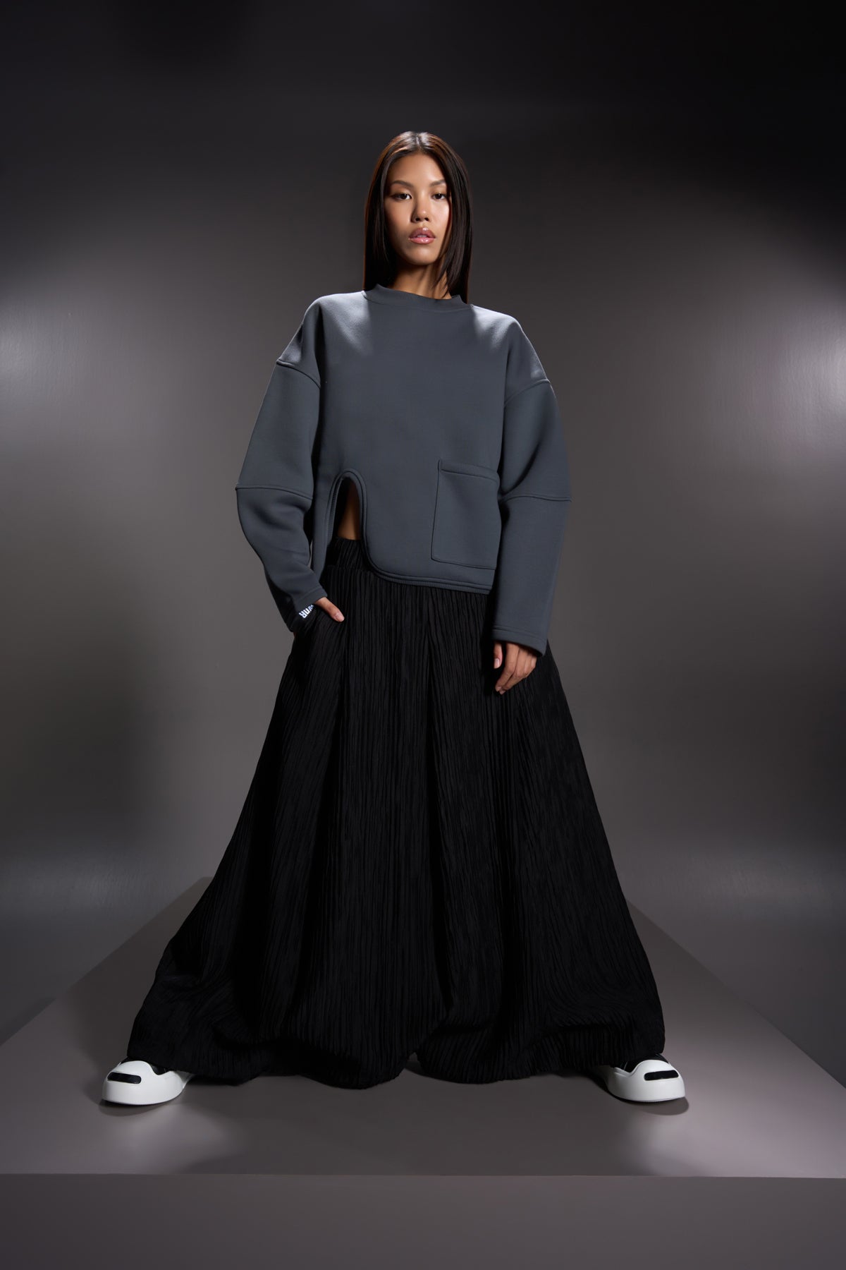 Antracite Sw-shirt 16059