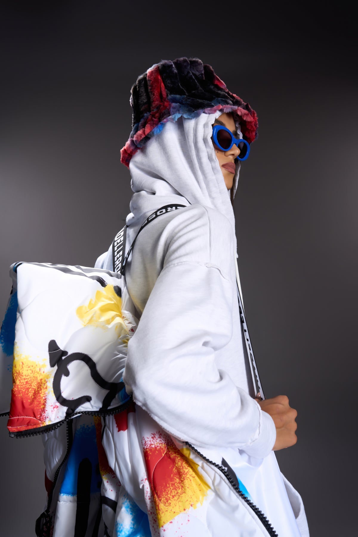 Multi Color Blouson 16093