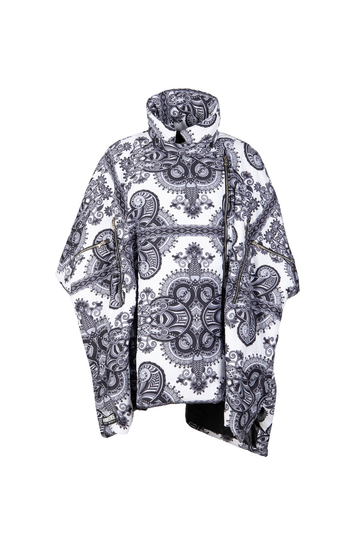 Nero Bianco Poncho 16094