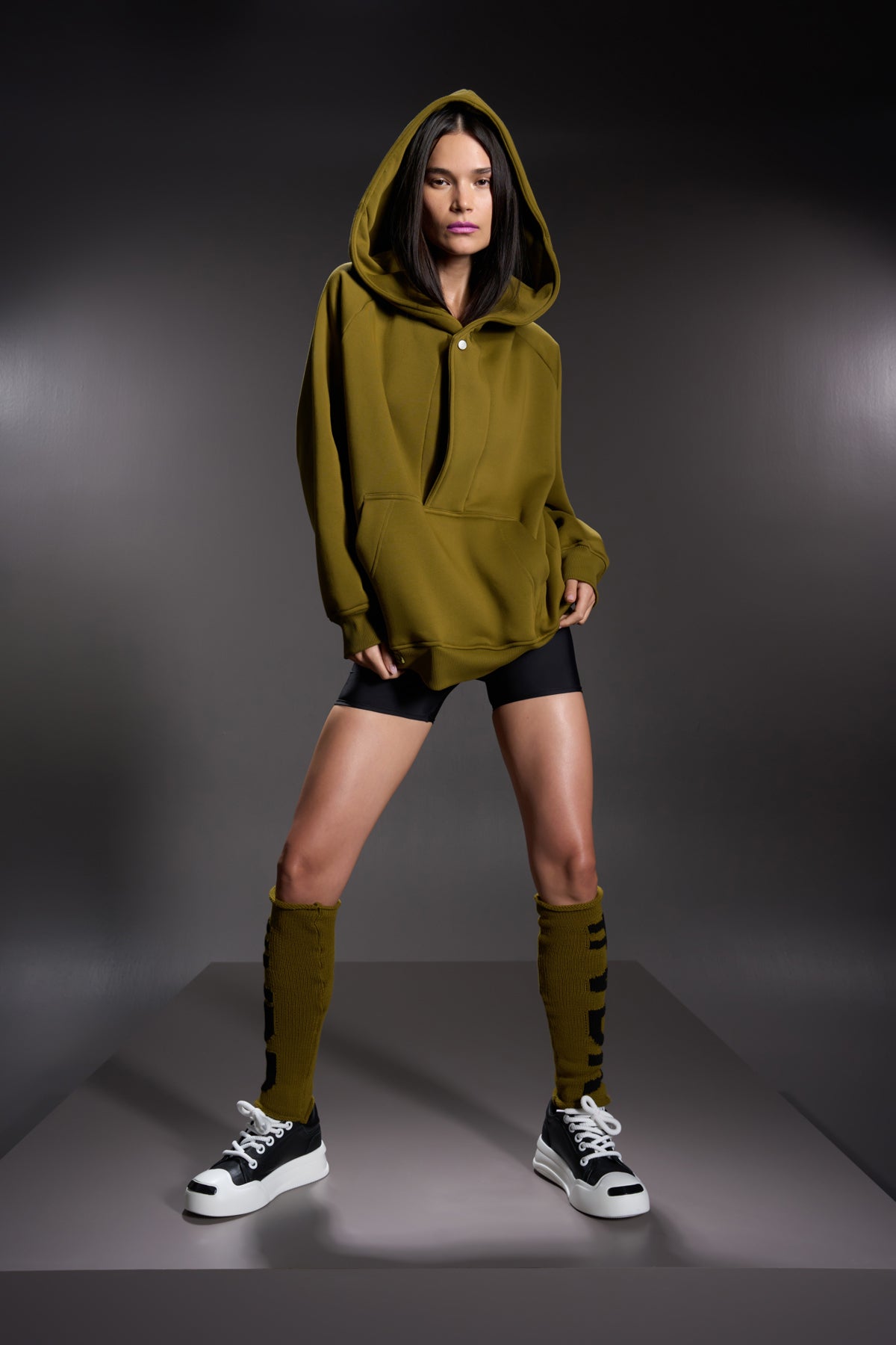 Olive Sw-shirt 16139