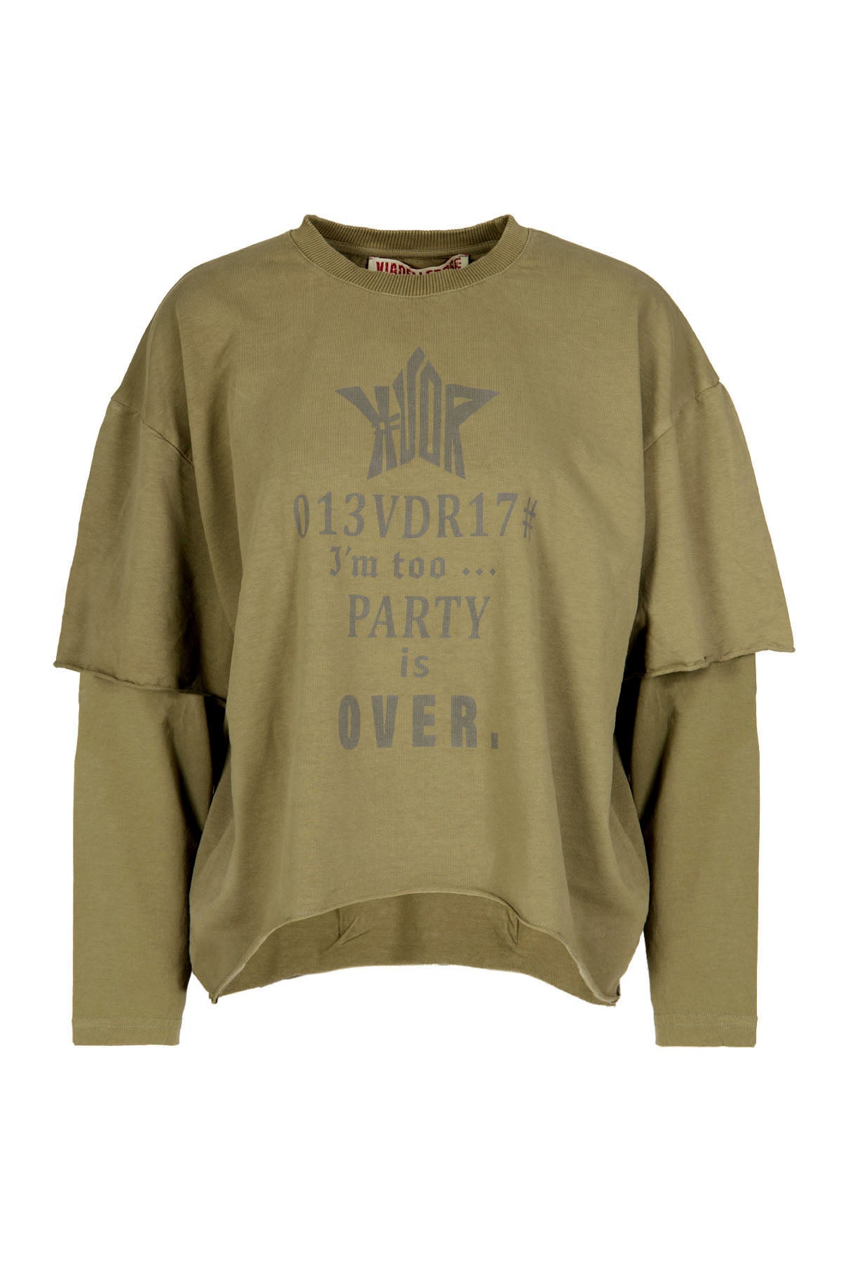 Olive L S T-shirt 16144