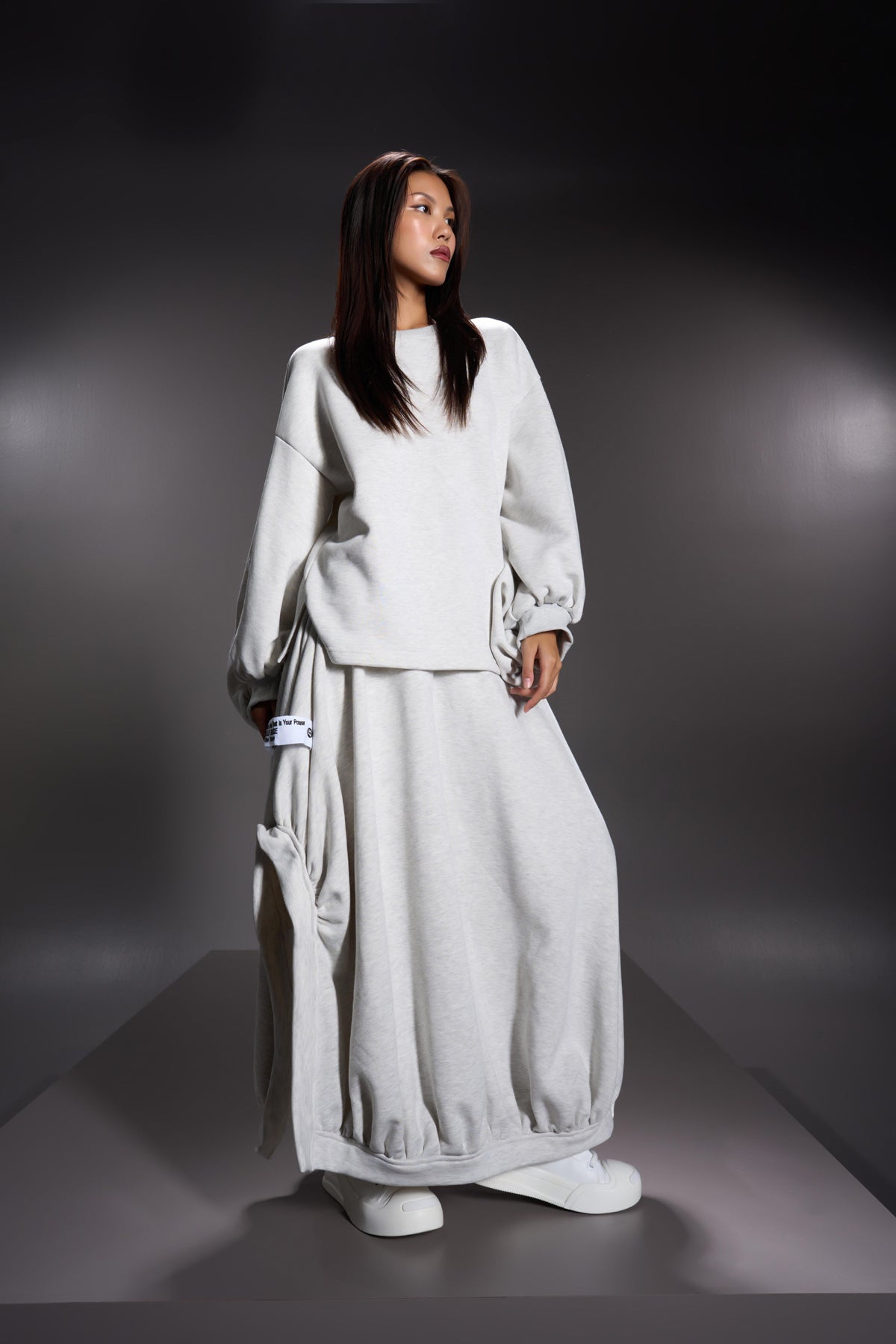 Ice Melange Skirt 16149