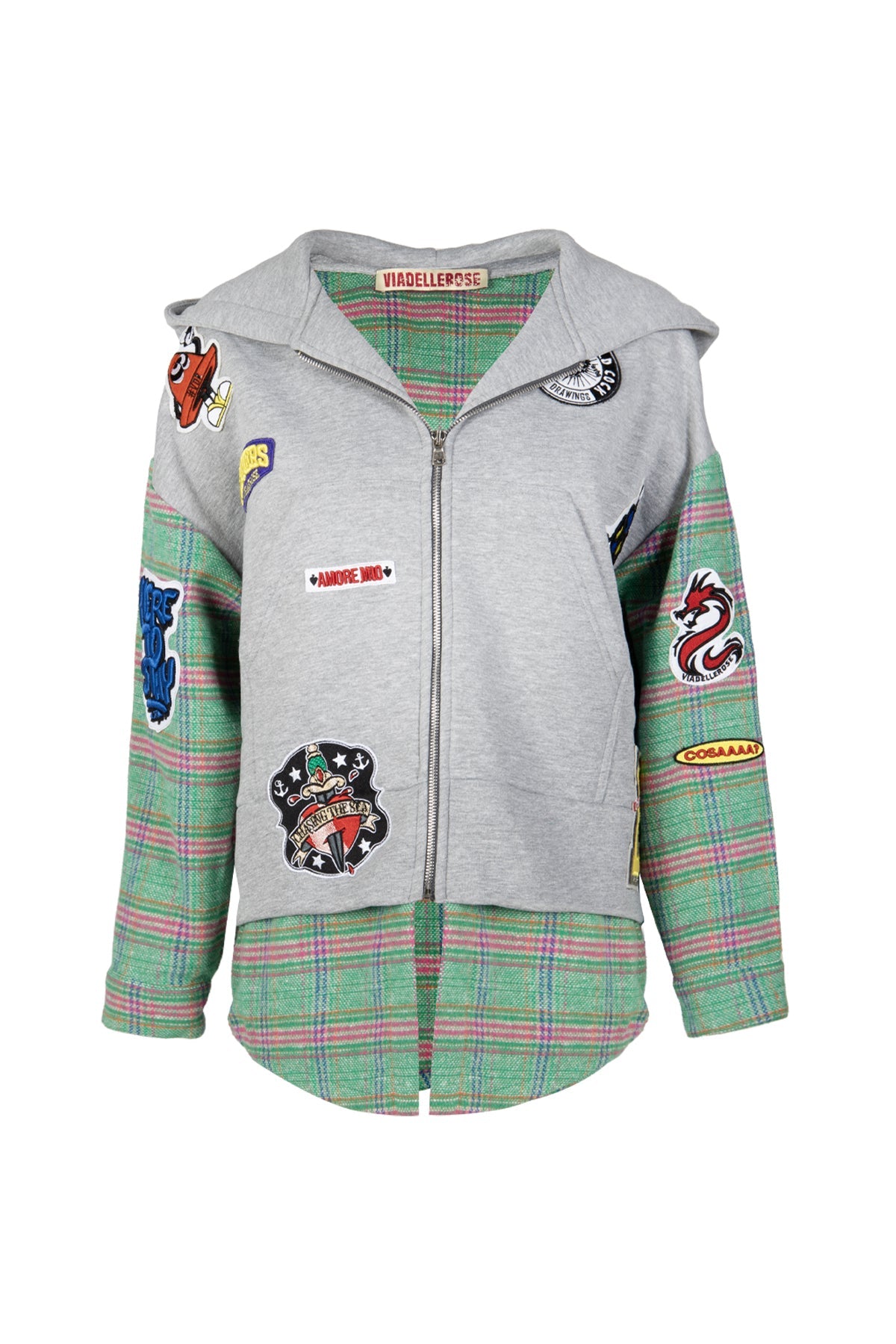 G. Melange Verde Sw-shirt 16253