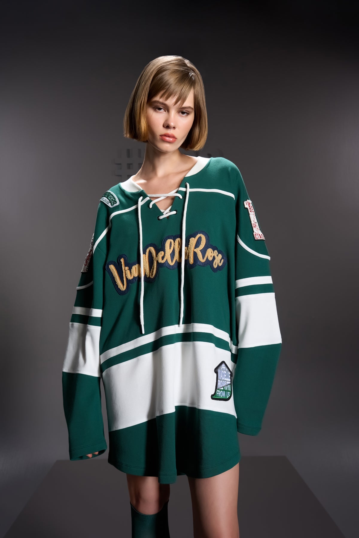 Verde Off White Tunic 16266