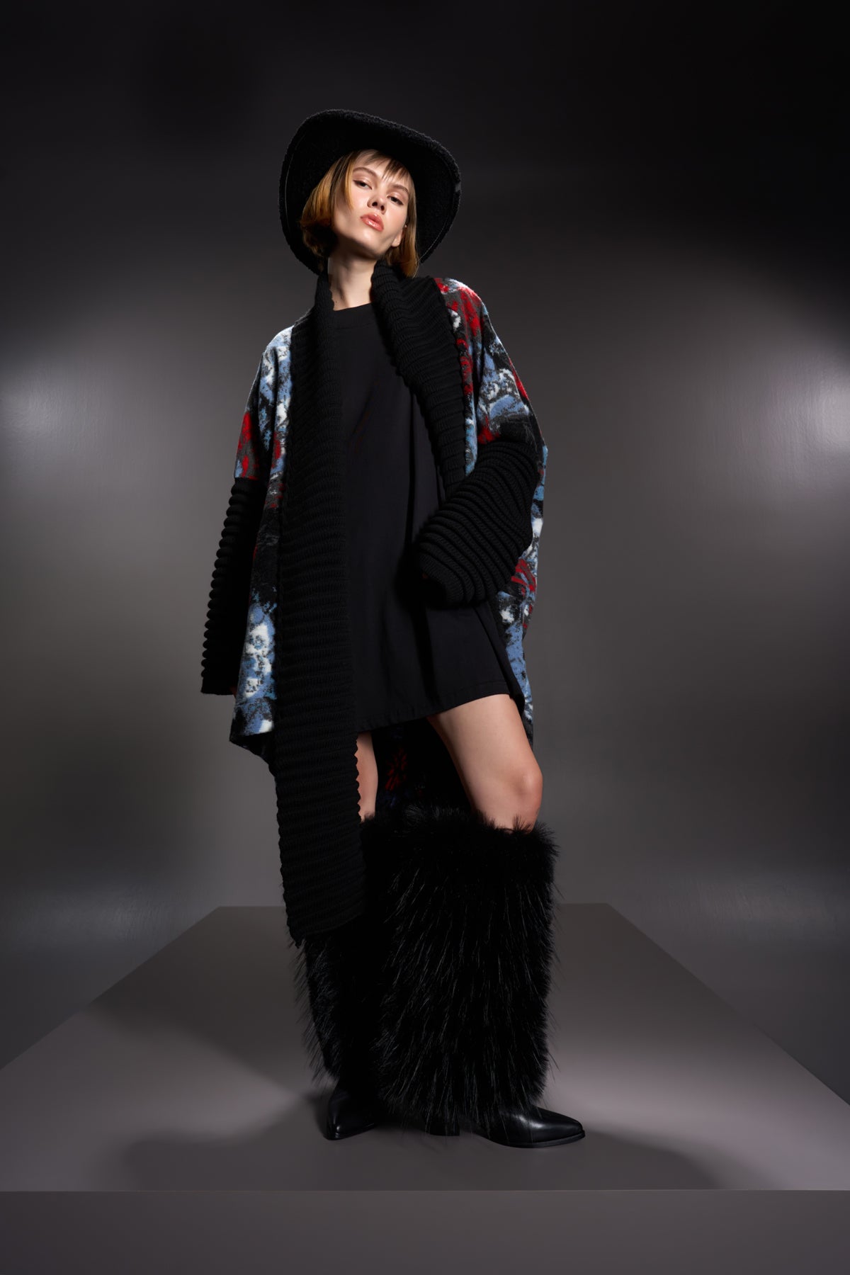 Multi Color Cardigan 16295