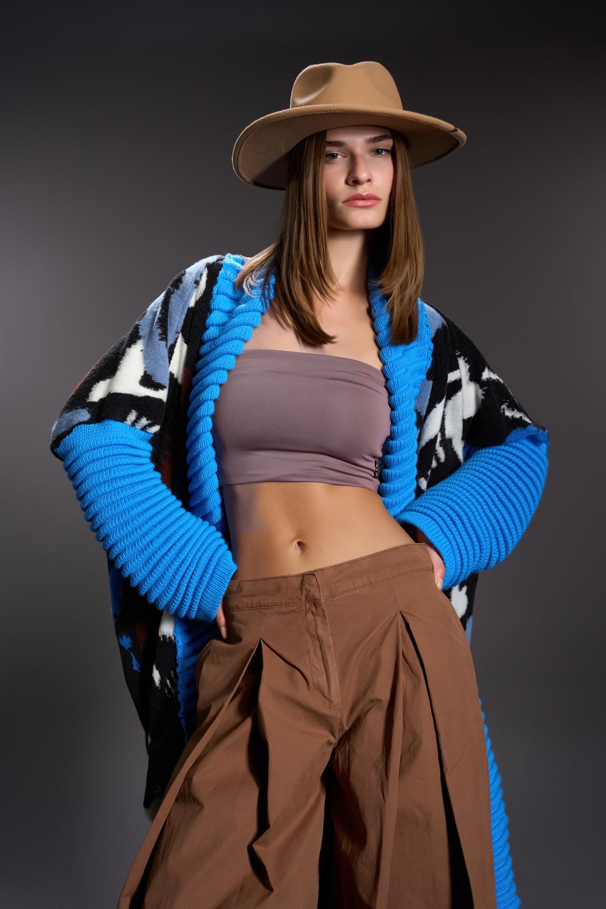 Multi Color Cardigan 16300