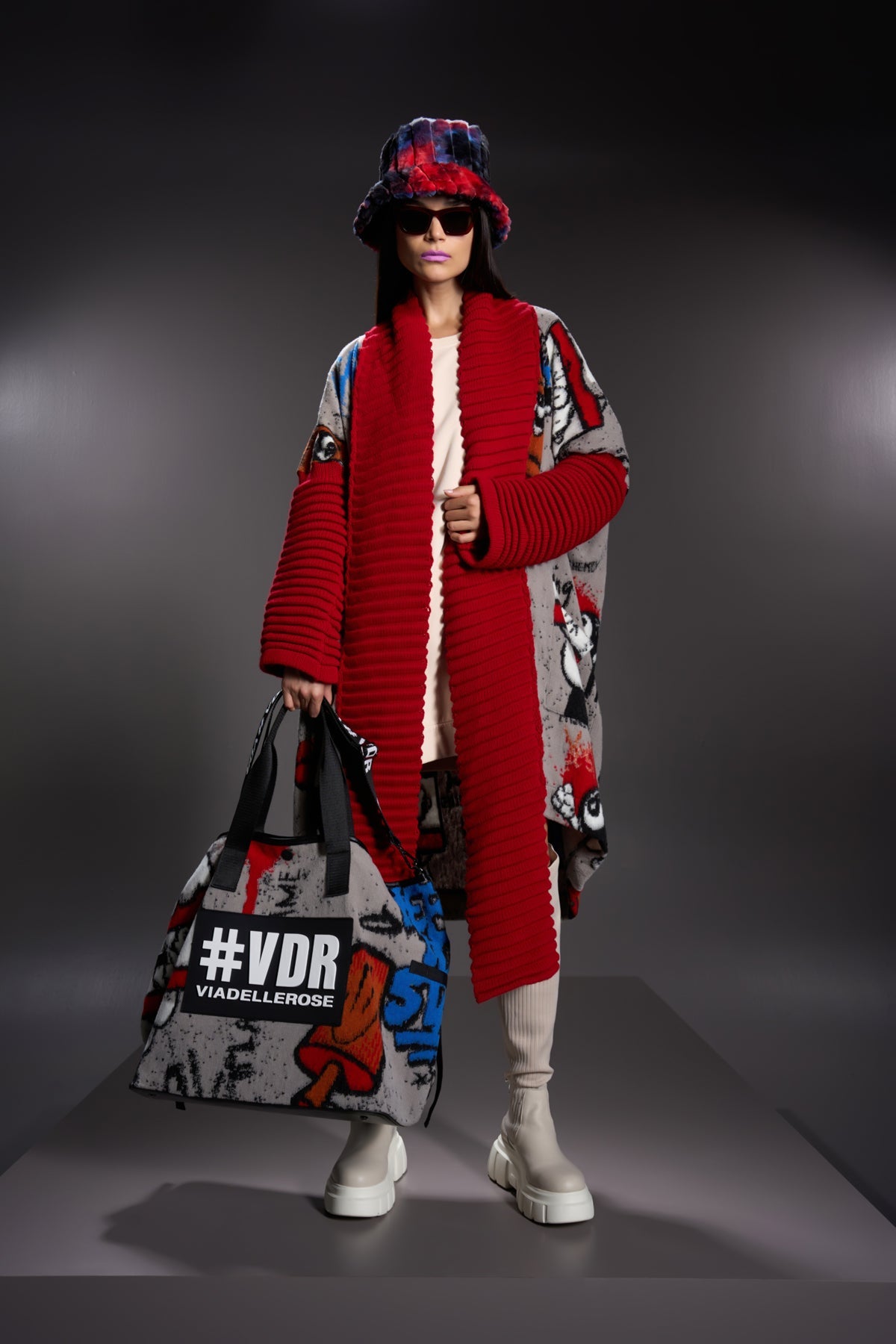 Multi Color Cardigan 16308