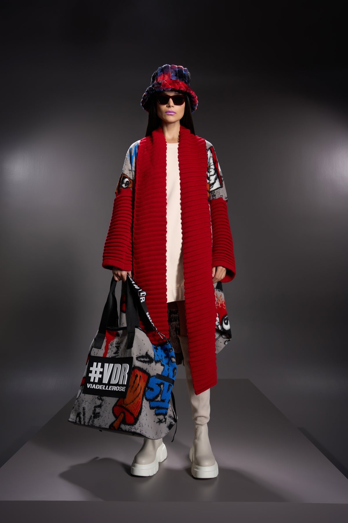 Multi Color Cardigan 16308