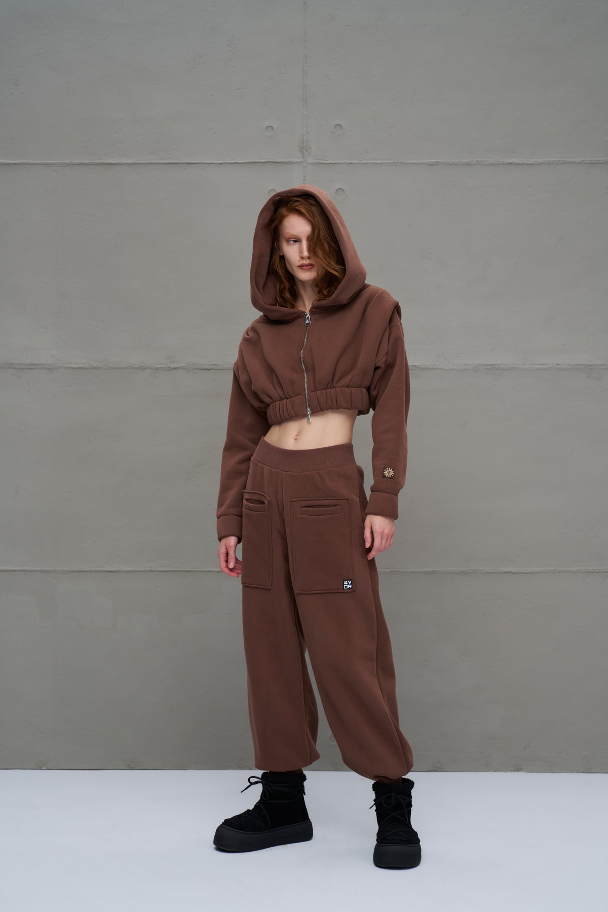 Brown Slim Fit Trousers 18020