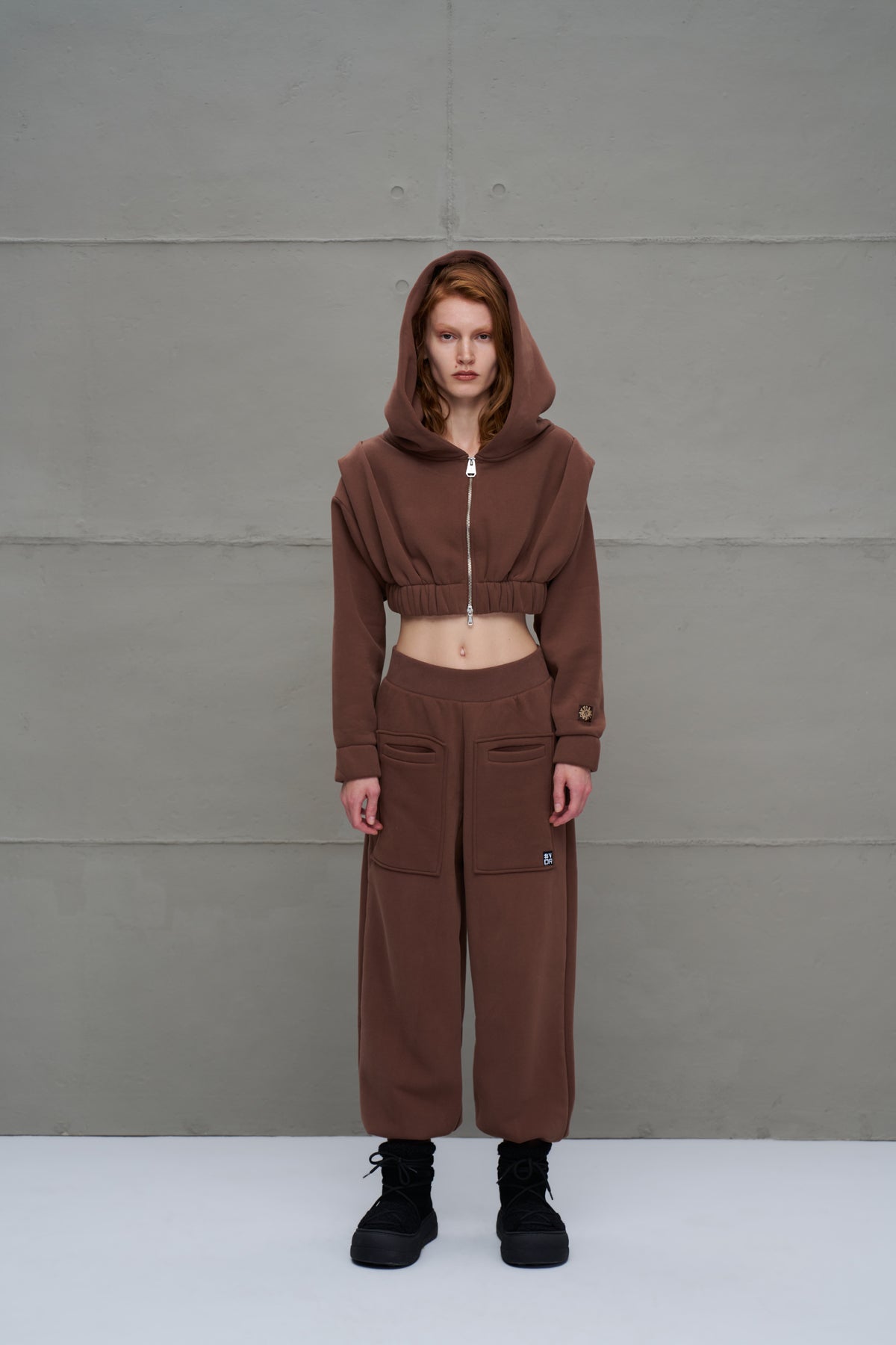 Brown Slim Fit Trousers 18020