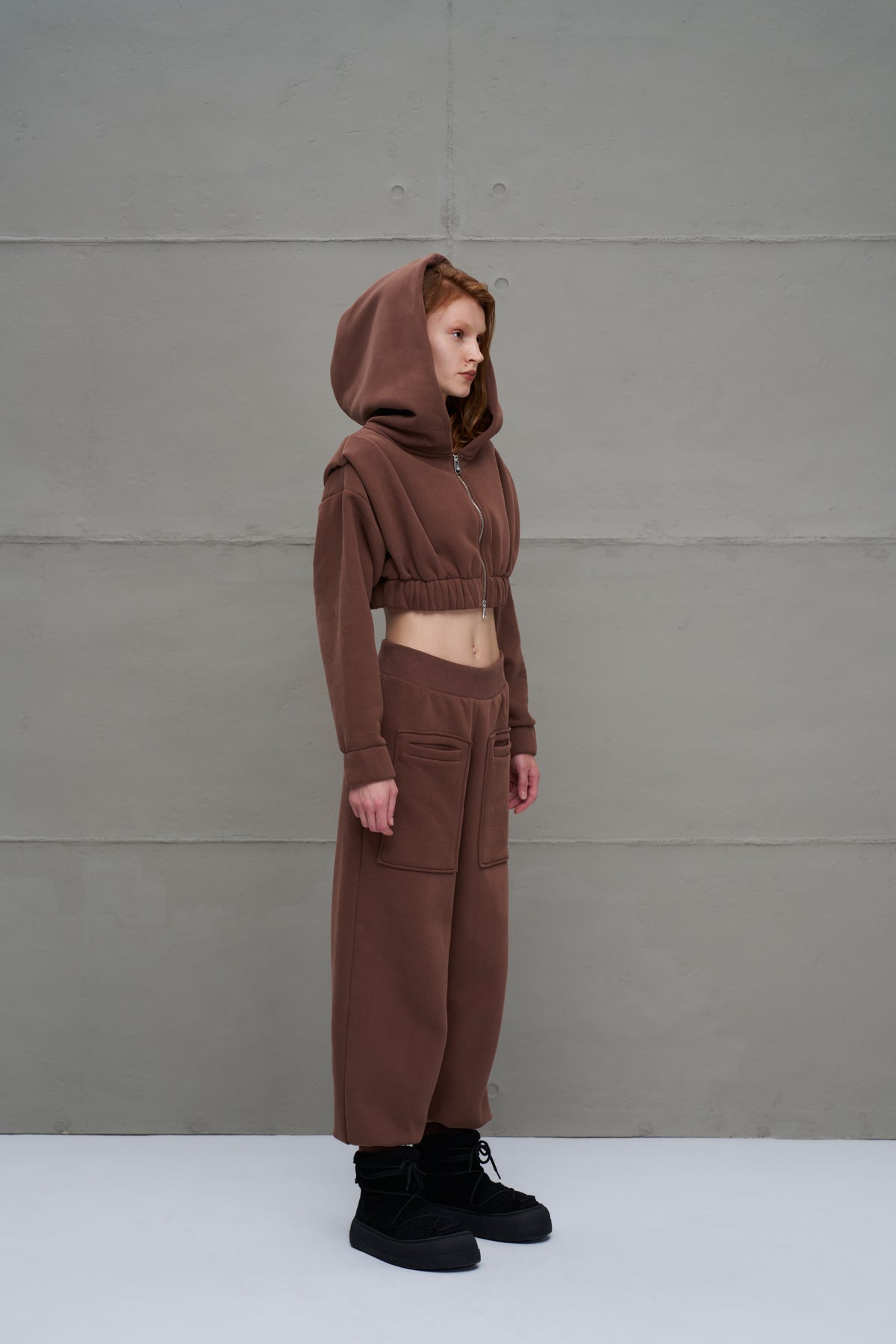 Brown Slim Fit Trousers 18020