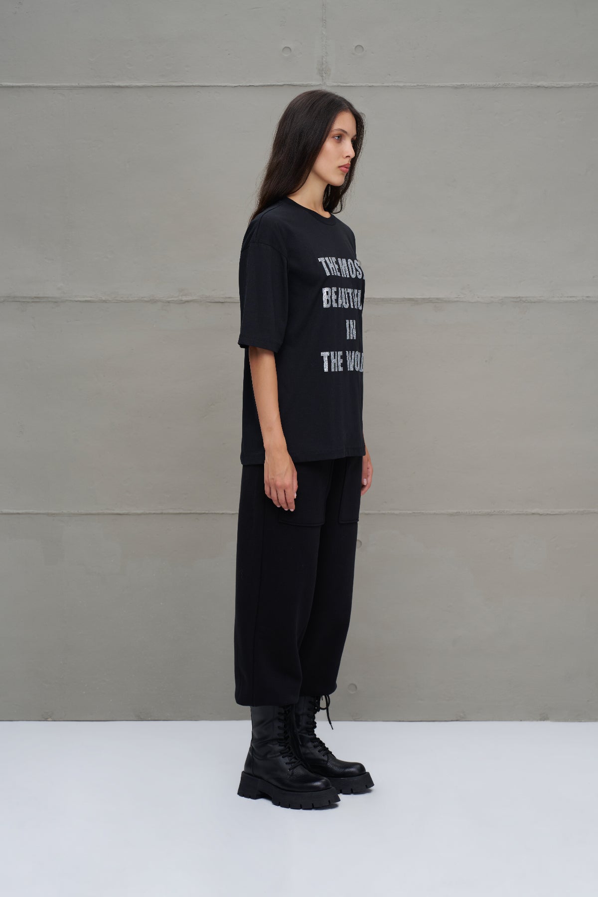 Black Slim Fit Trousers 18020