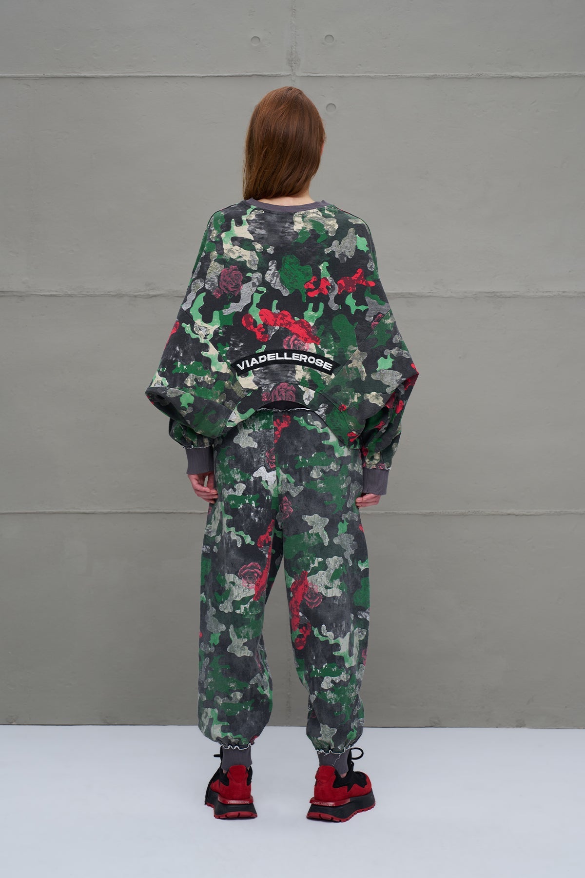 Camo Camouflage Print Oversized Sweatshirt 18024