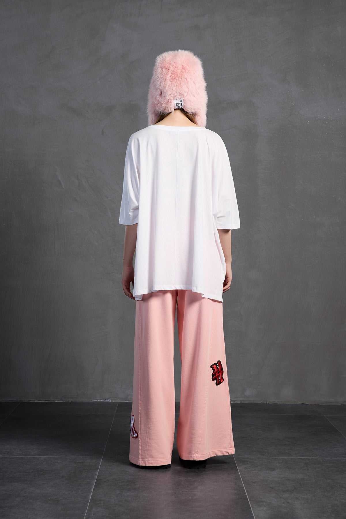 Pink Oversize Trousers 18158