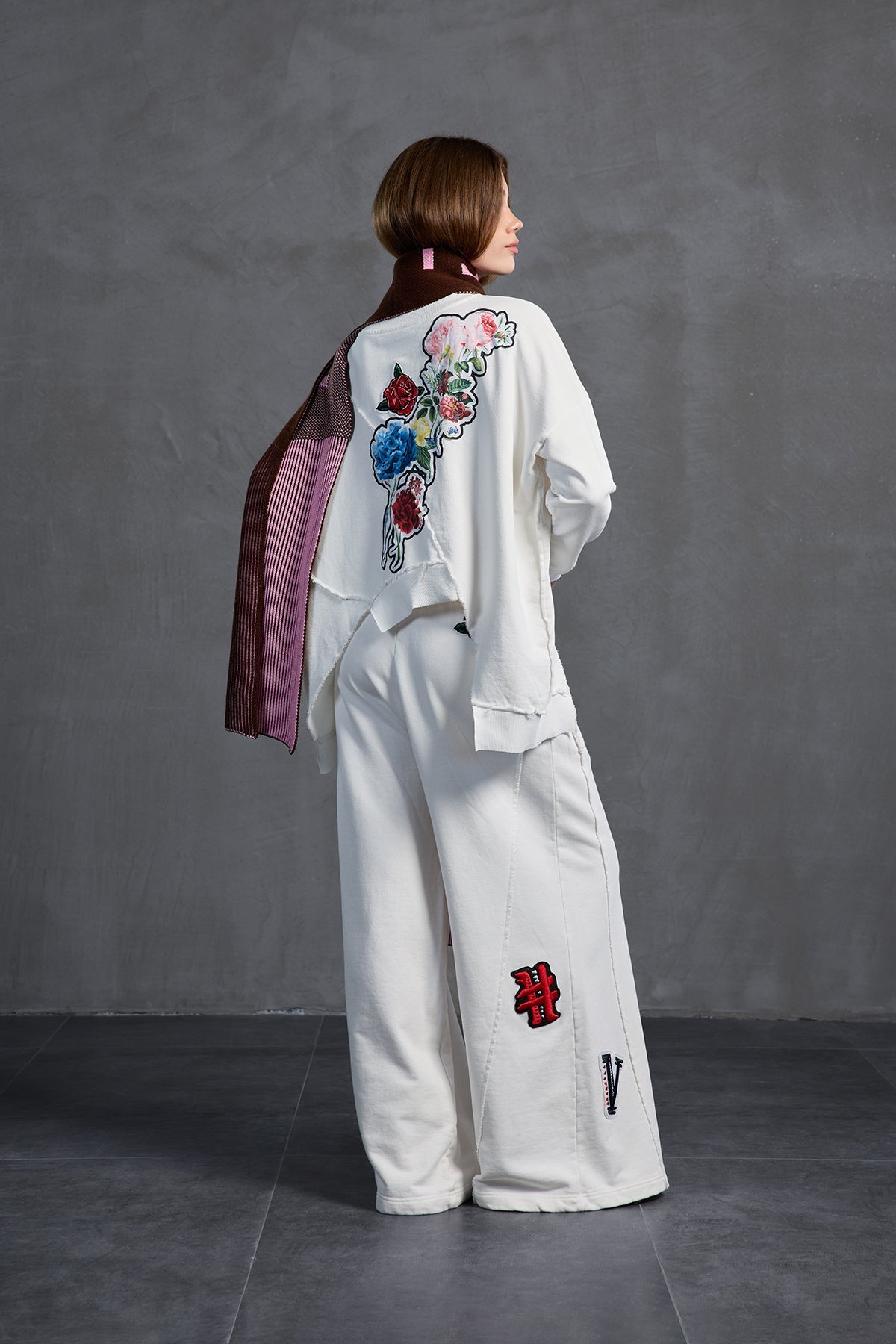 Off White Oversize Trousers 18158