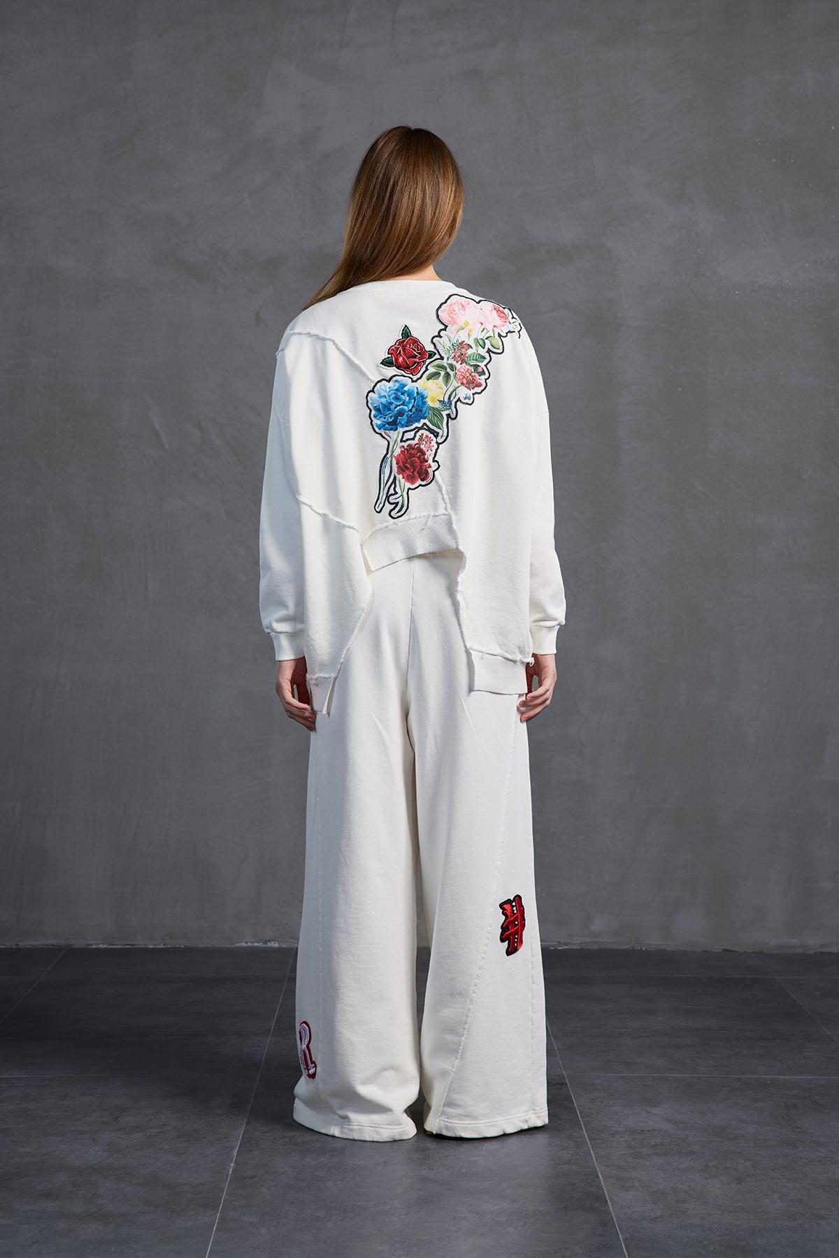 Off White Oversize Trousers 18158