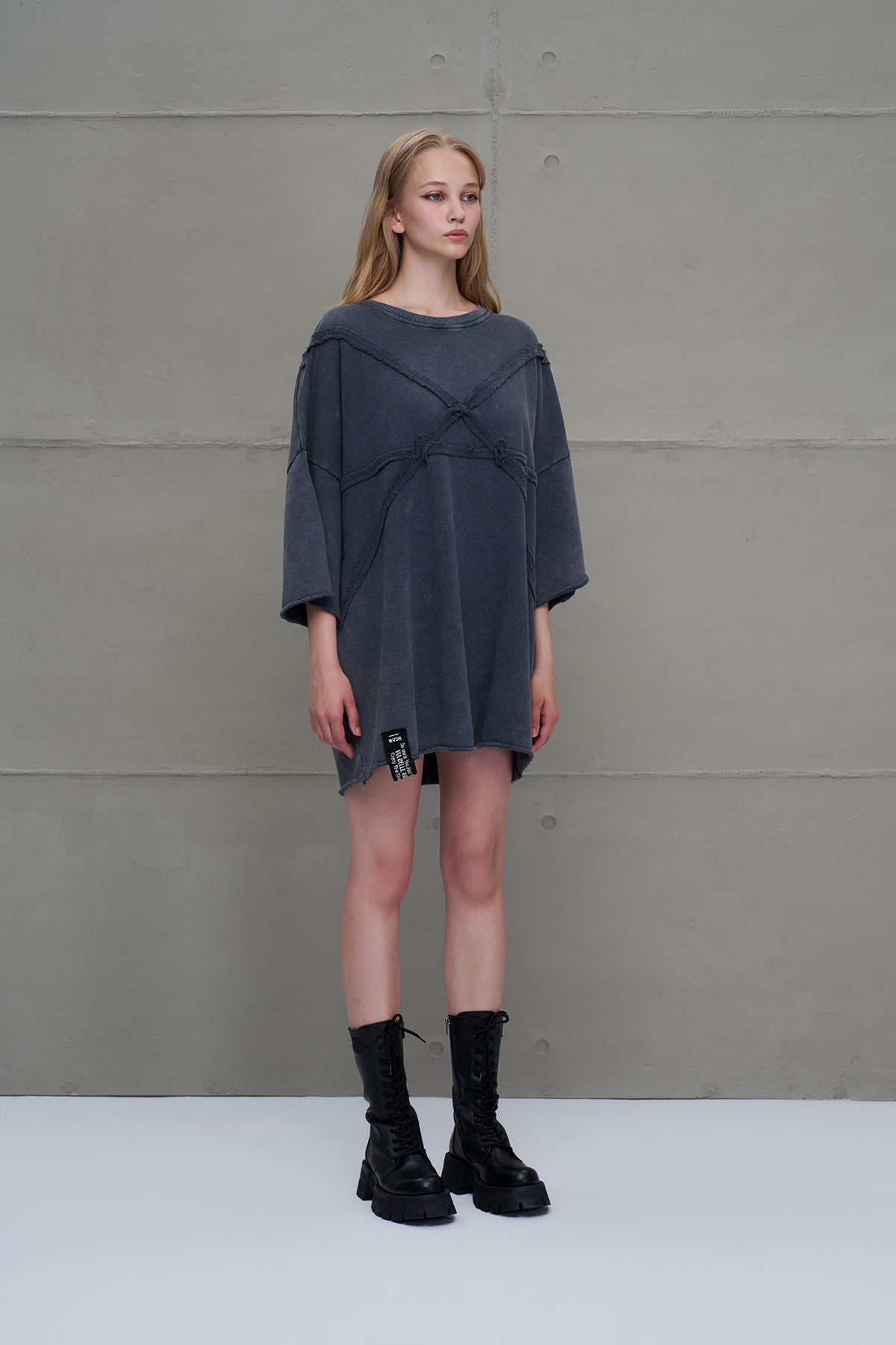 Anthracite Oversize Sweatshirt 18233