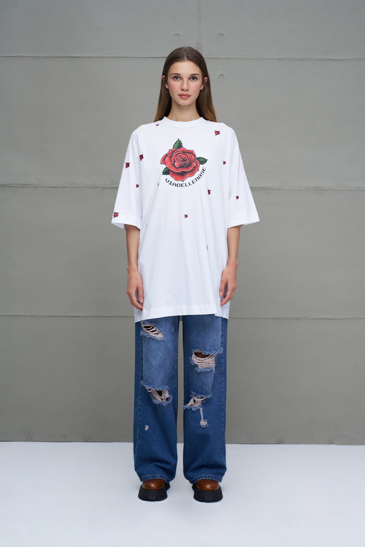 White Oversize Tunic 18244