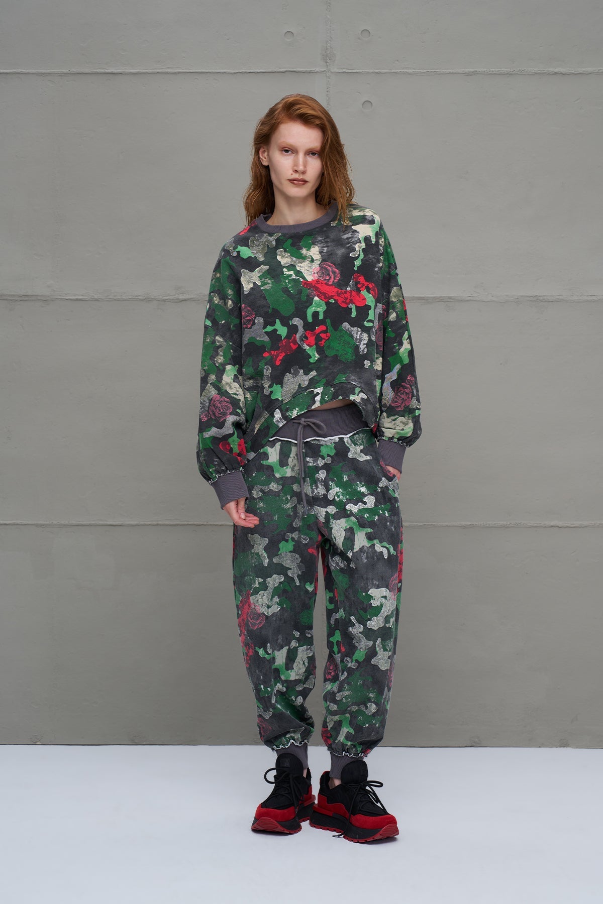 Camo Camouflage Print Trousers 18294