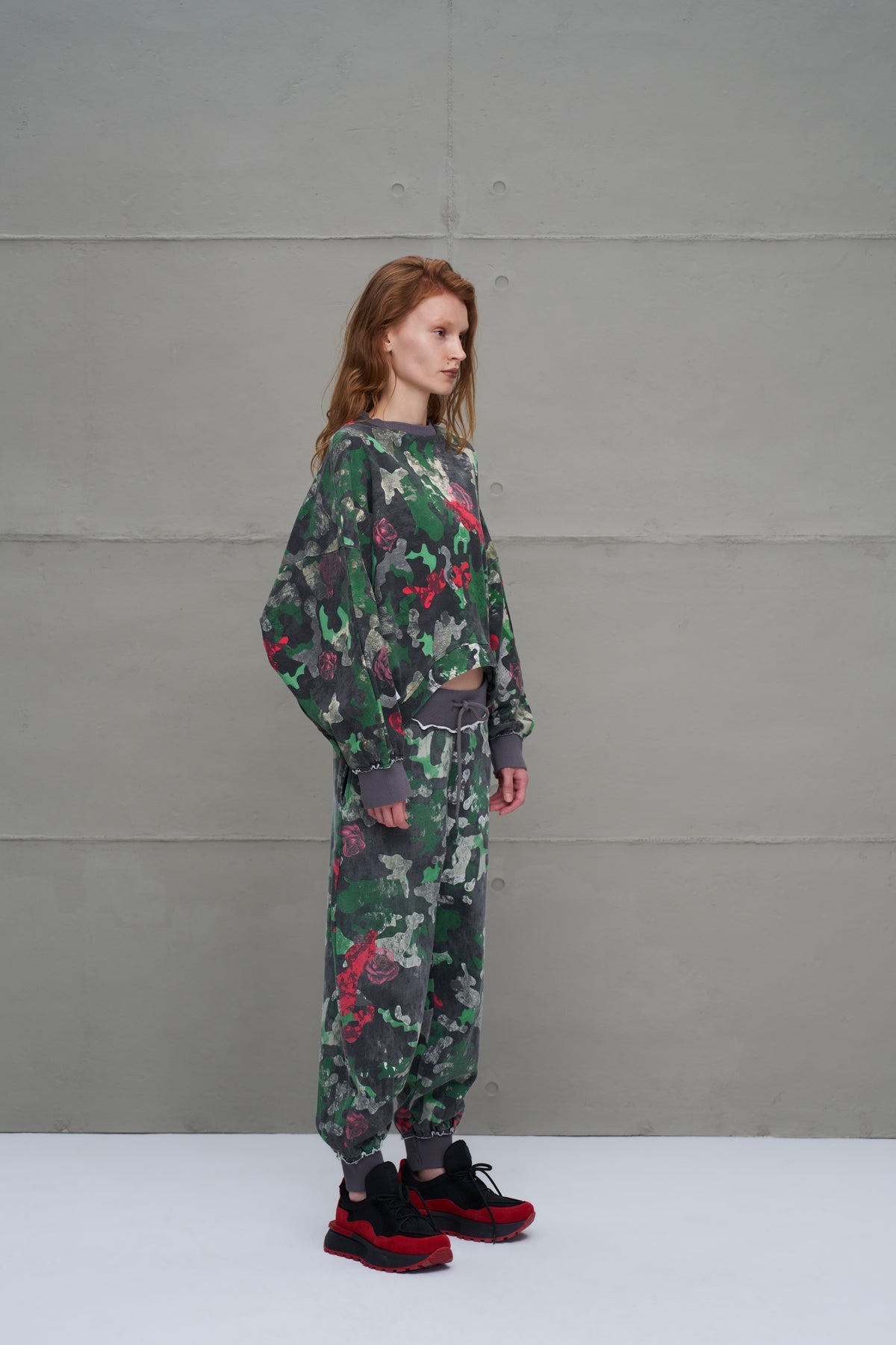 Camo Camouflage Print Trousers 18294