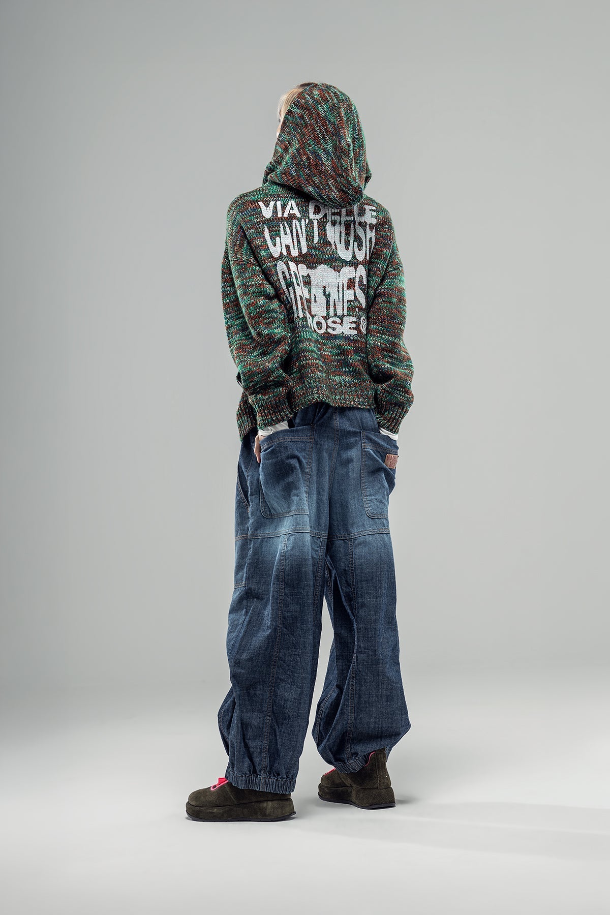 Multicolor Knit Sweater 20016