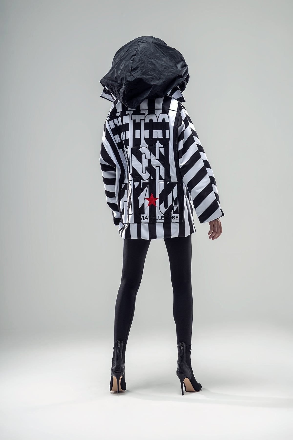 Black White Blouson 20241