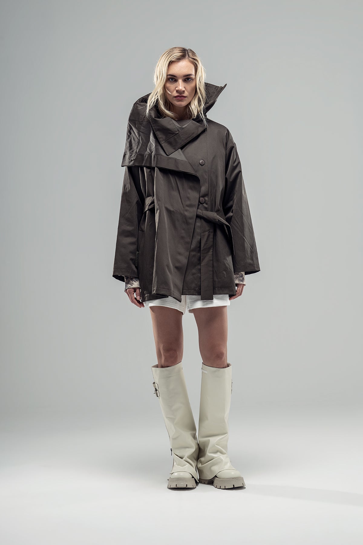 Khaki Trench Coat 20325