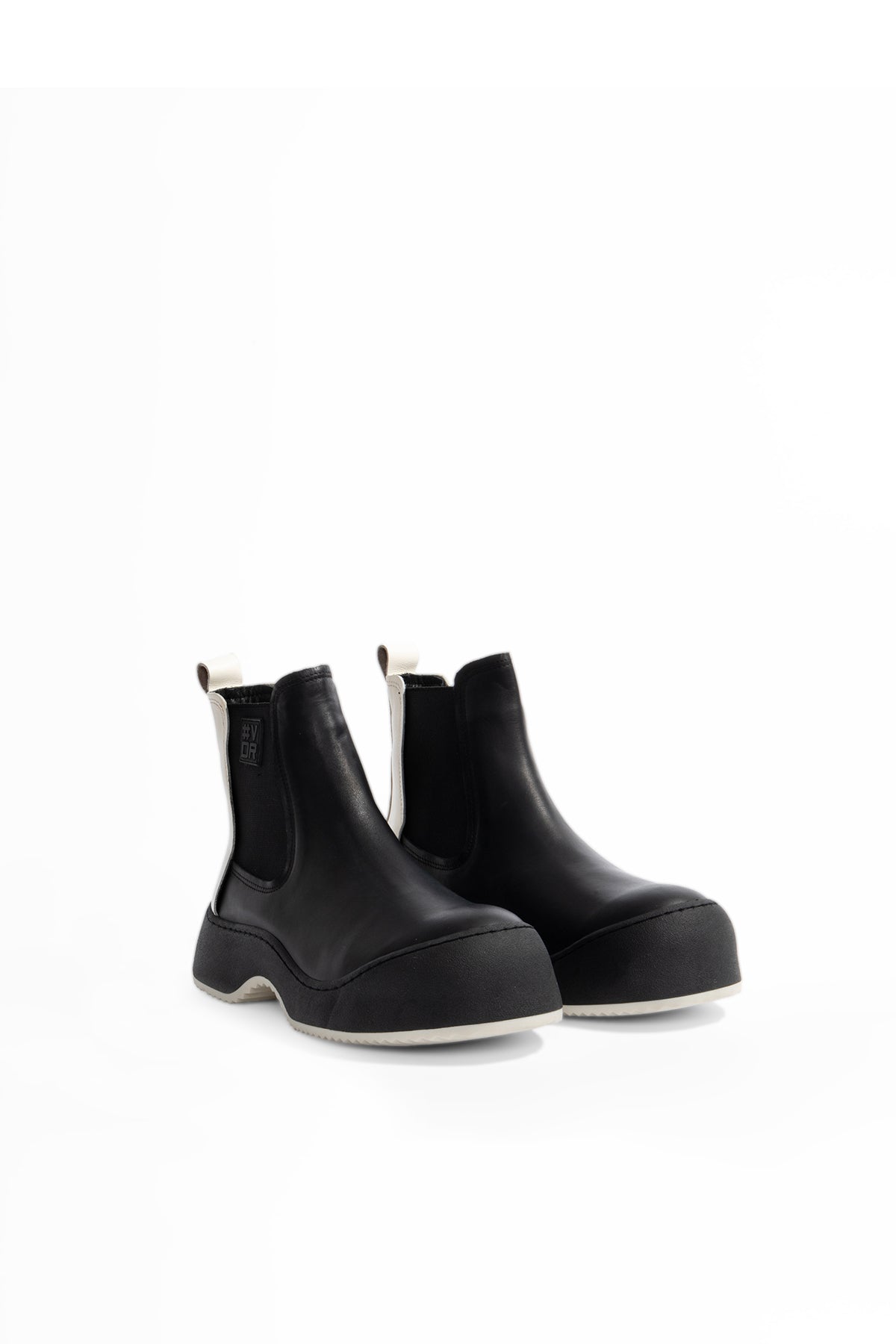 Black Ankle Leather Boots Wag