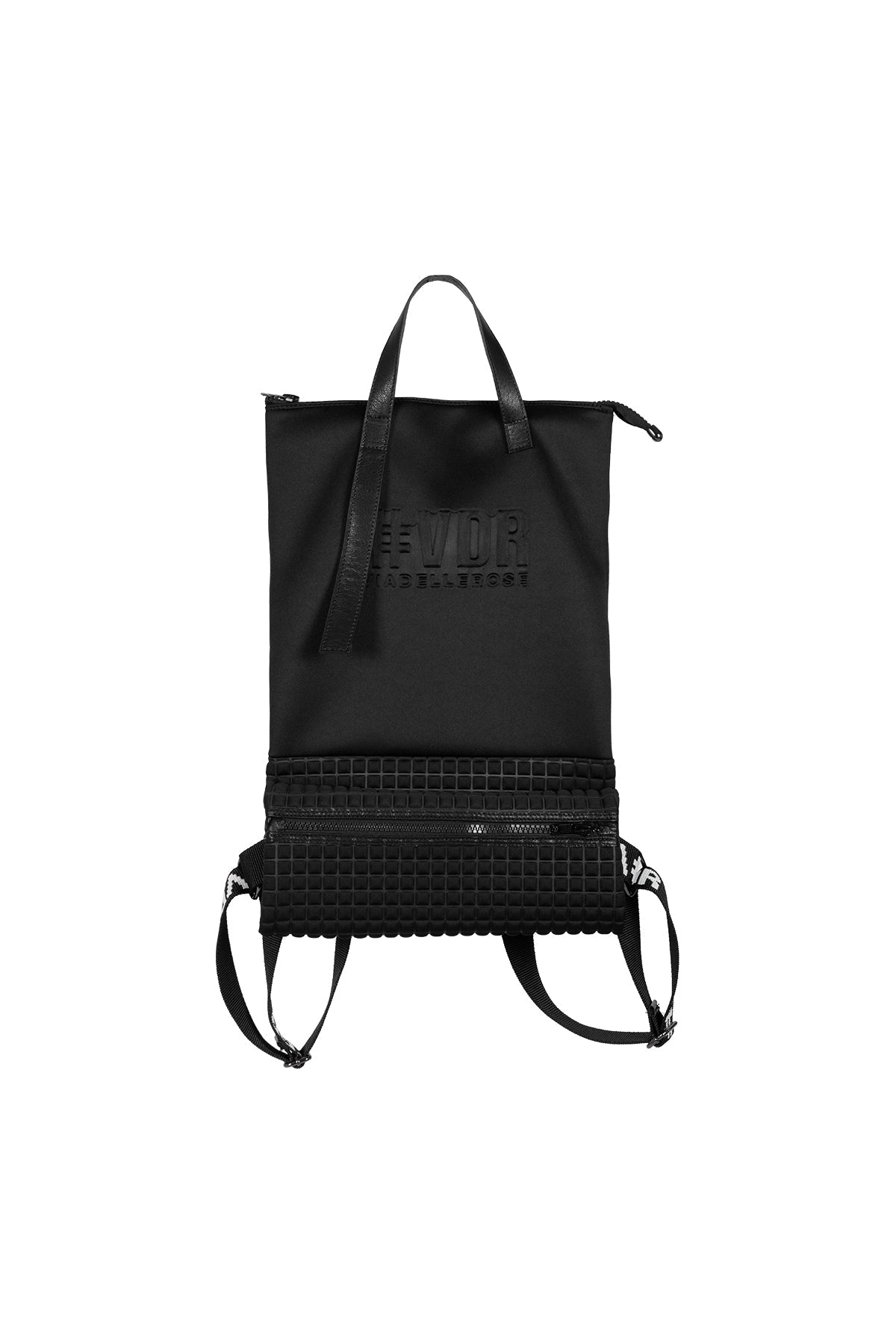 Black Multi-functional Logo Bag Bob6