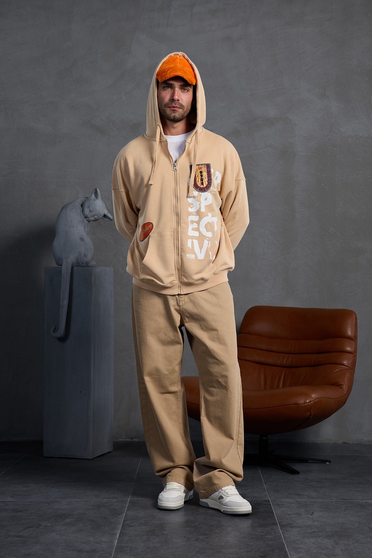 Beige Sweatshirt 10000