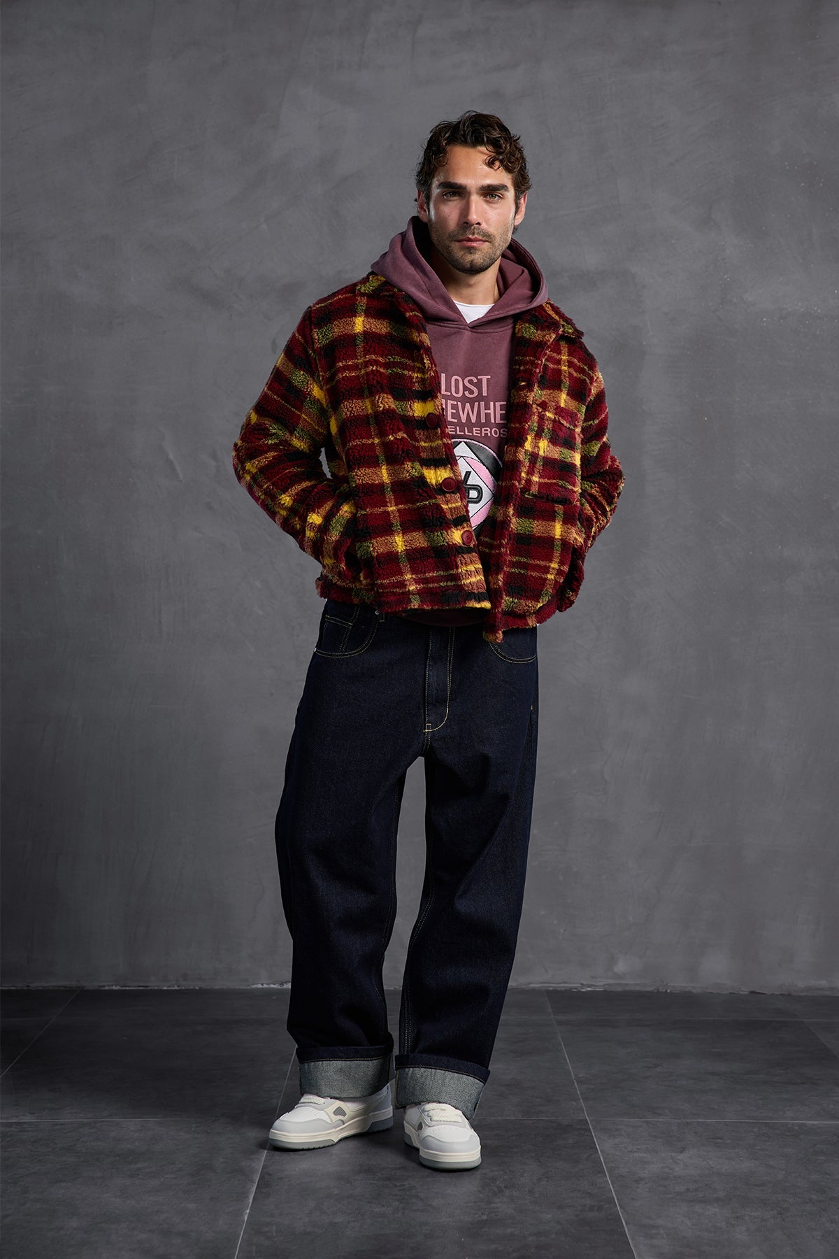 Burgundy Sweatshirt 10002