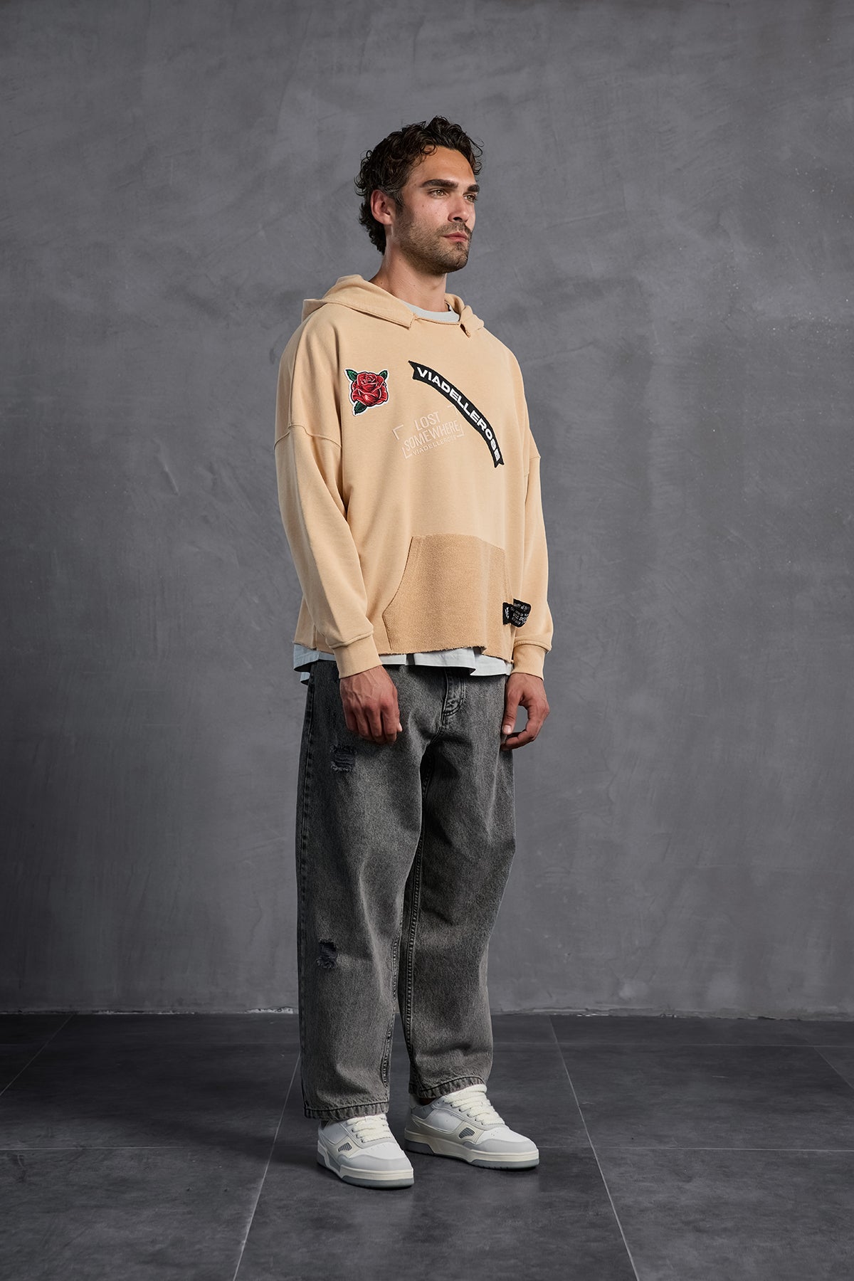 Beige Sweatshirt 10003