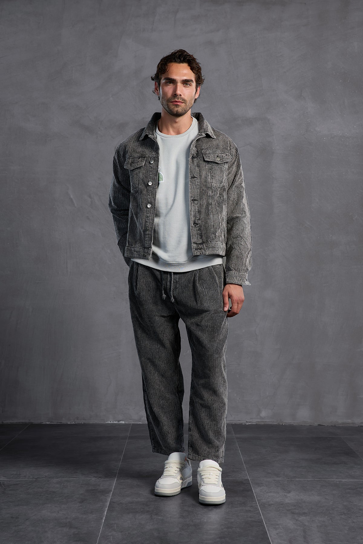 Anthracite Trousers 10018